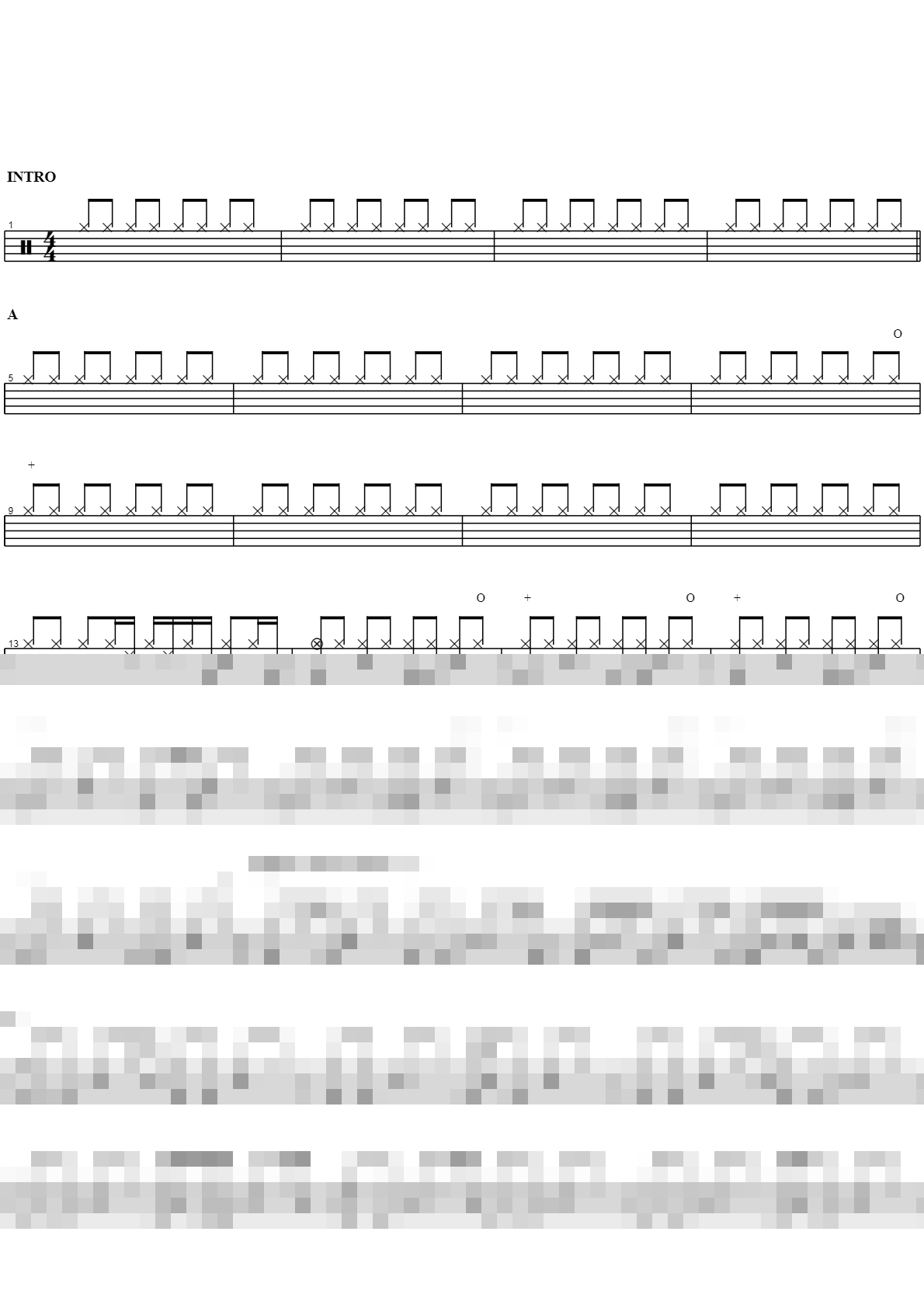 All You Wanted Sheet Music Preview