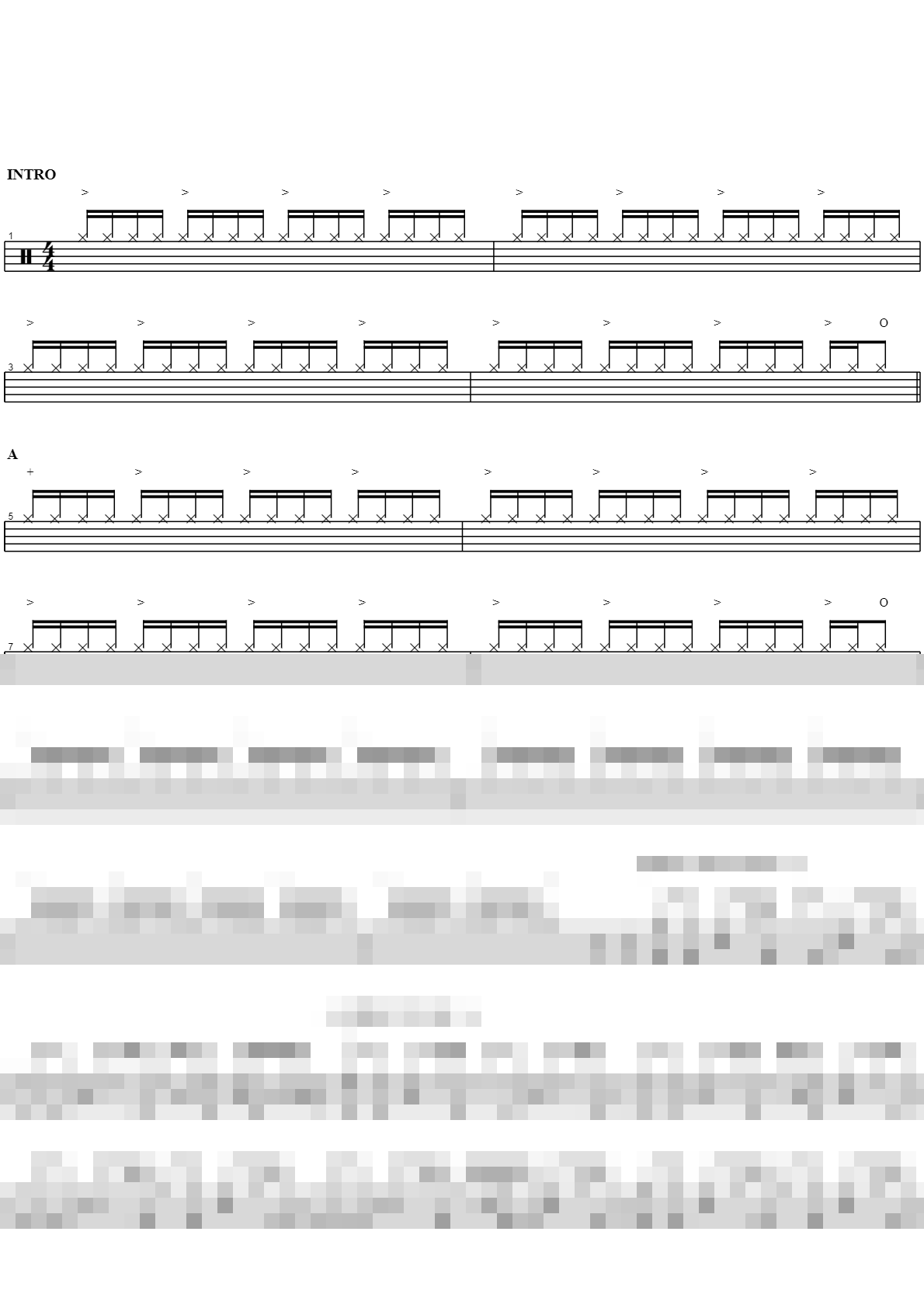 Everywhere Sheet Music Preview