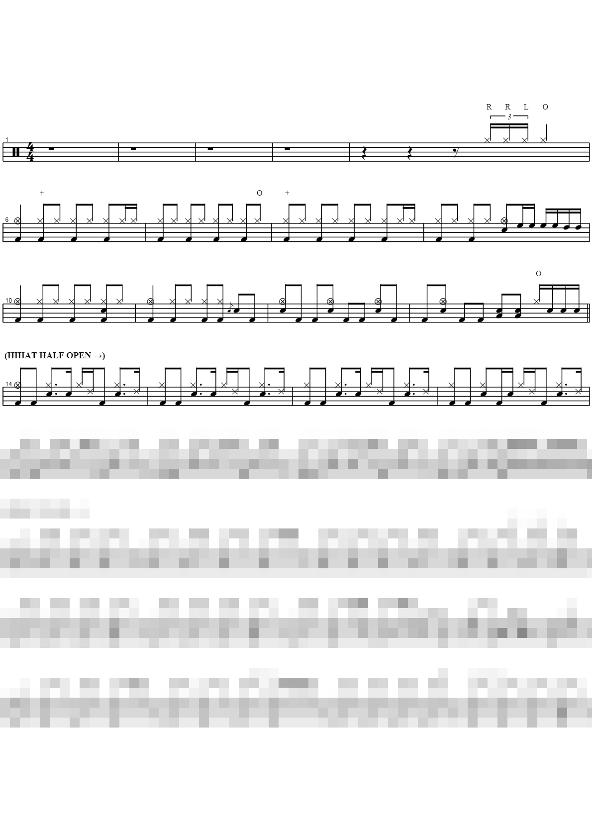 Links instrumental Sheet Music Preview