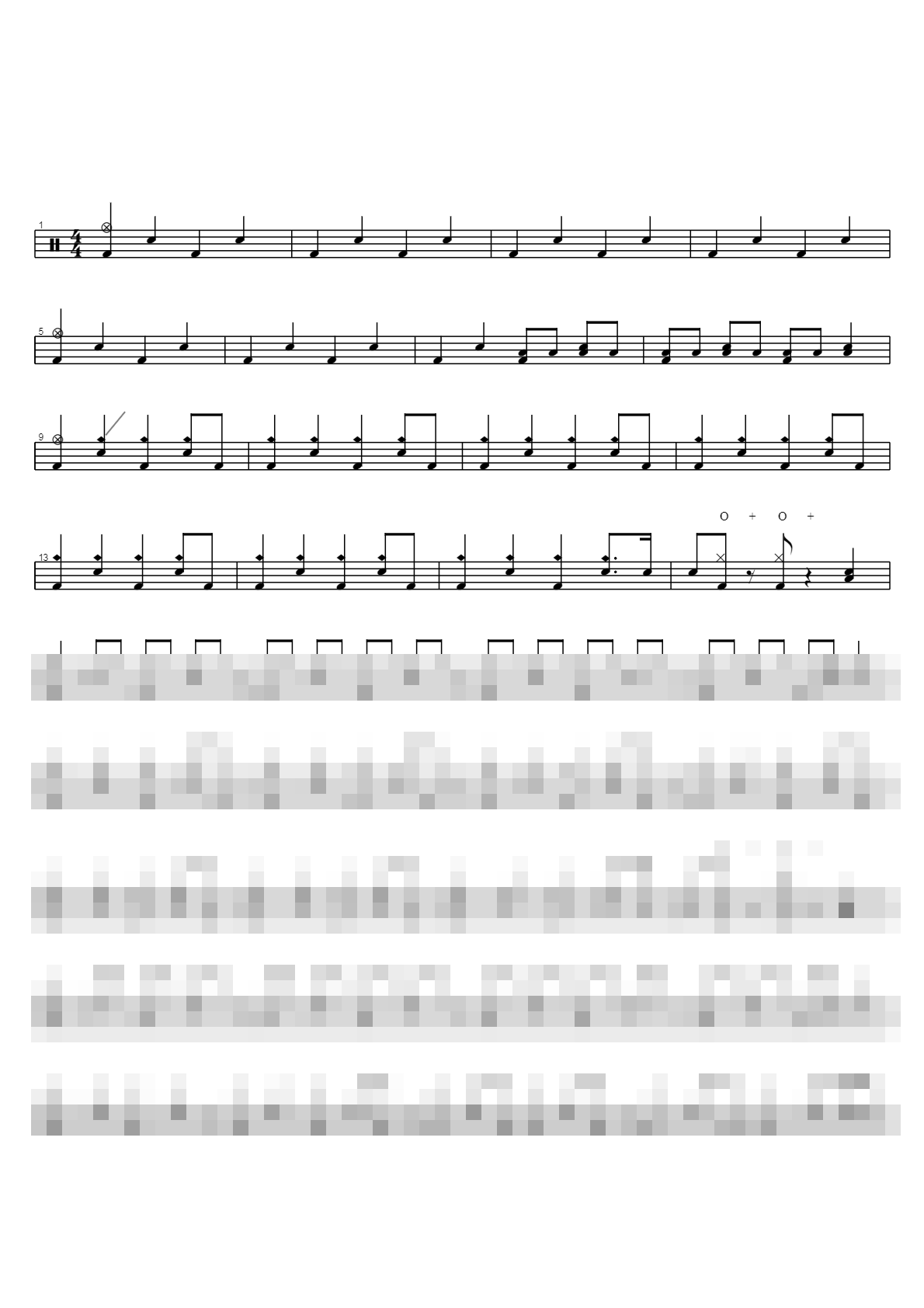 Dancing On Glass Sheet Music Preview