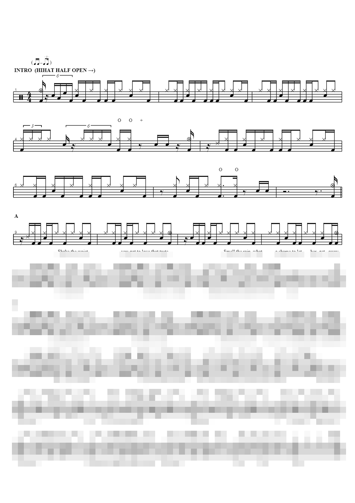 Merciless Sheet Music Preview