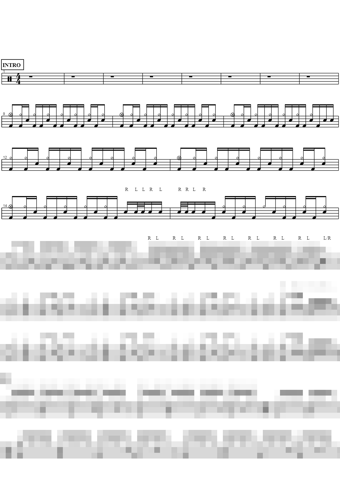 Assassin Sheet Music Preview
