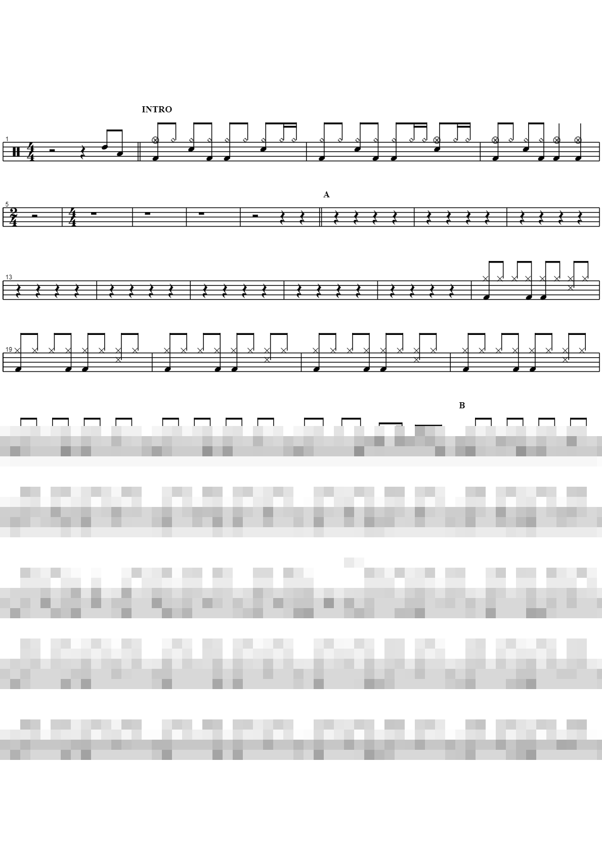 모든 열방 주볼때까지 Sheet Music Preview