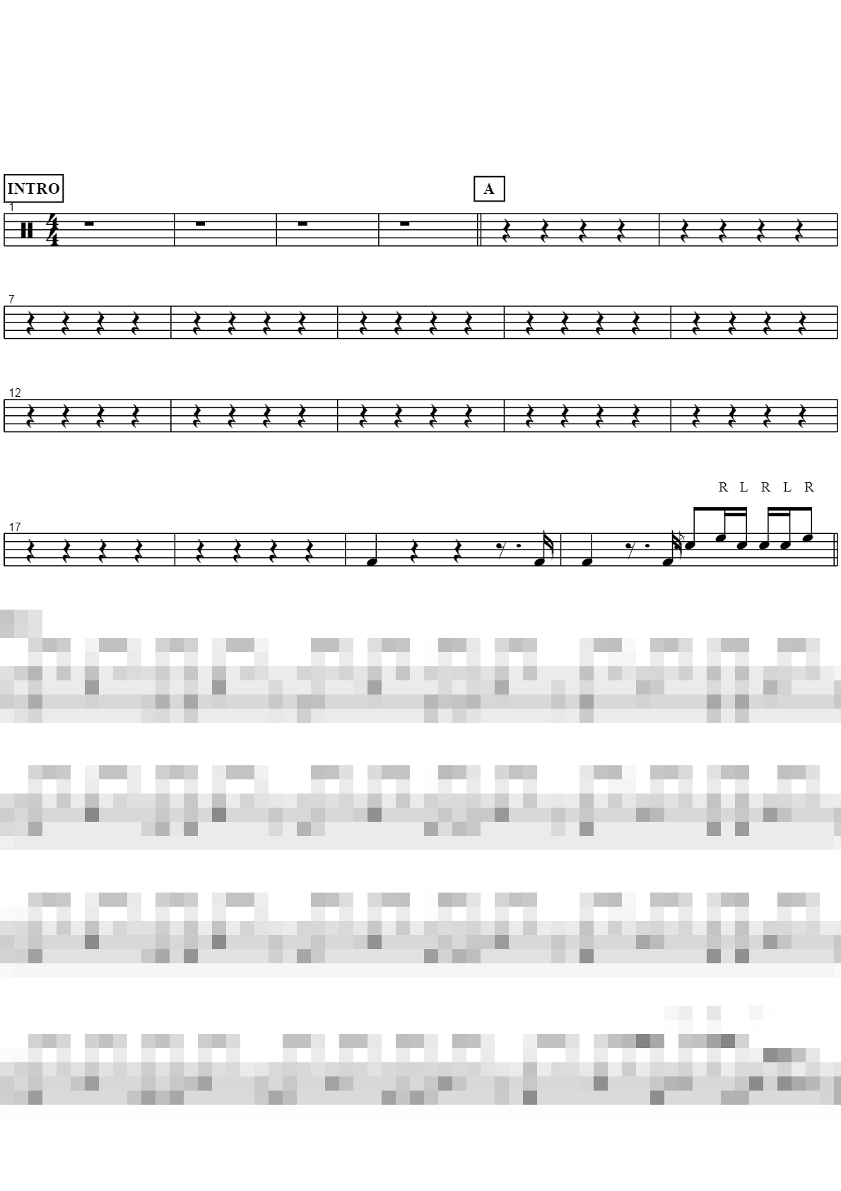 Cancer Sheet Music Preview