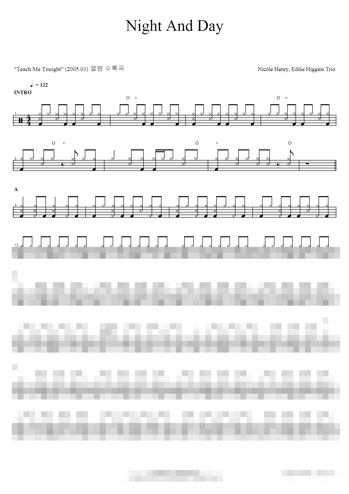 Night And Day Sheet Music Preview
