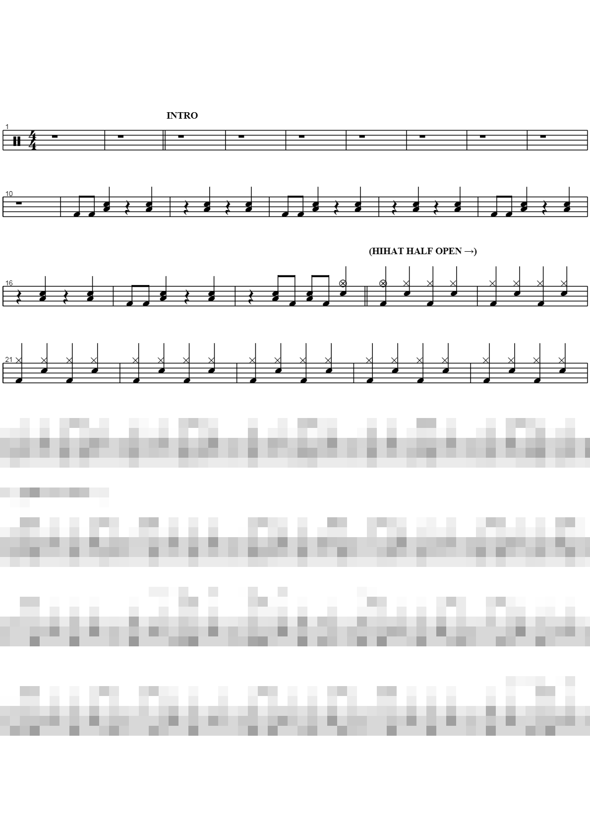 Dead Gardens Sheet Music Preview
