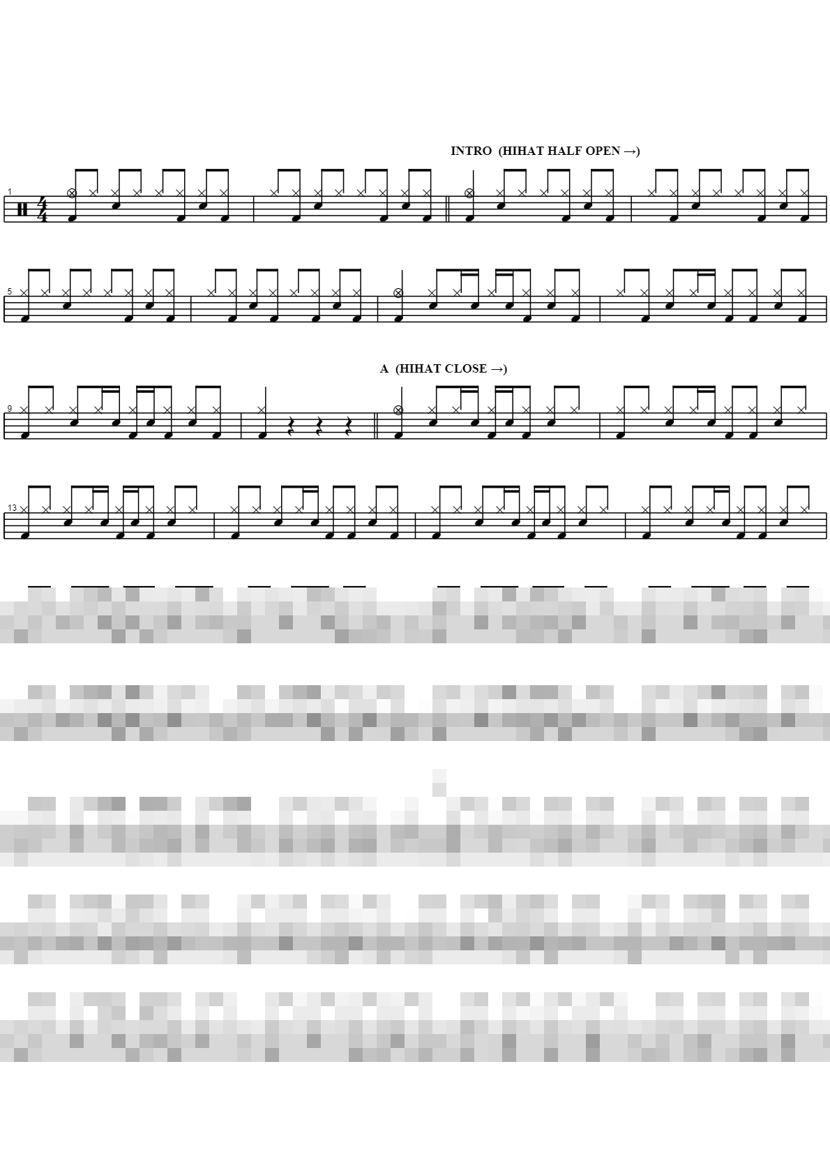 can`t help Sheet Music Preview