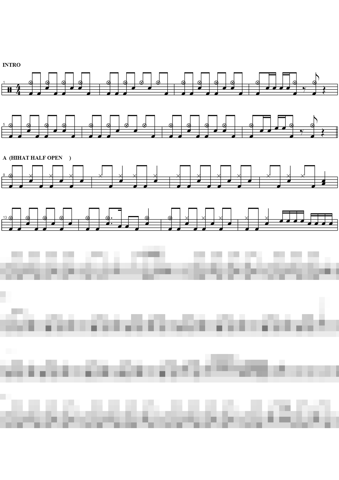 Careful Sheet Music Preview