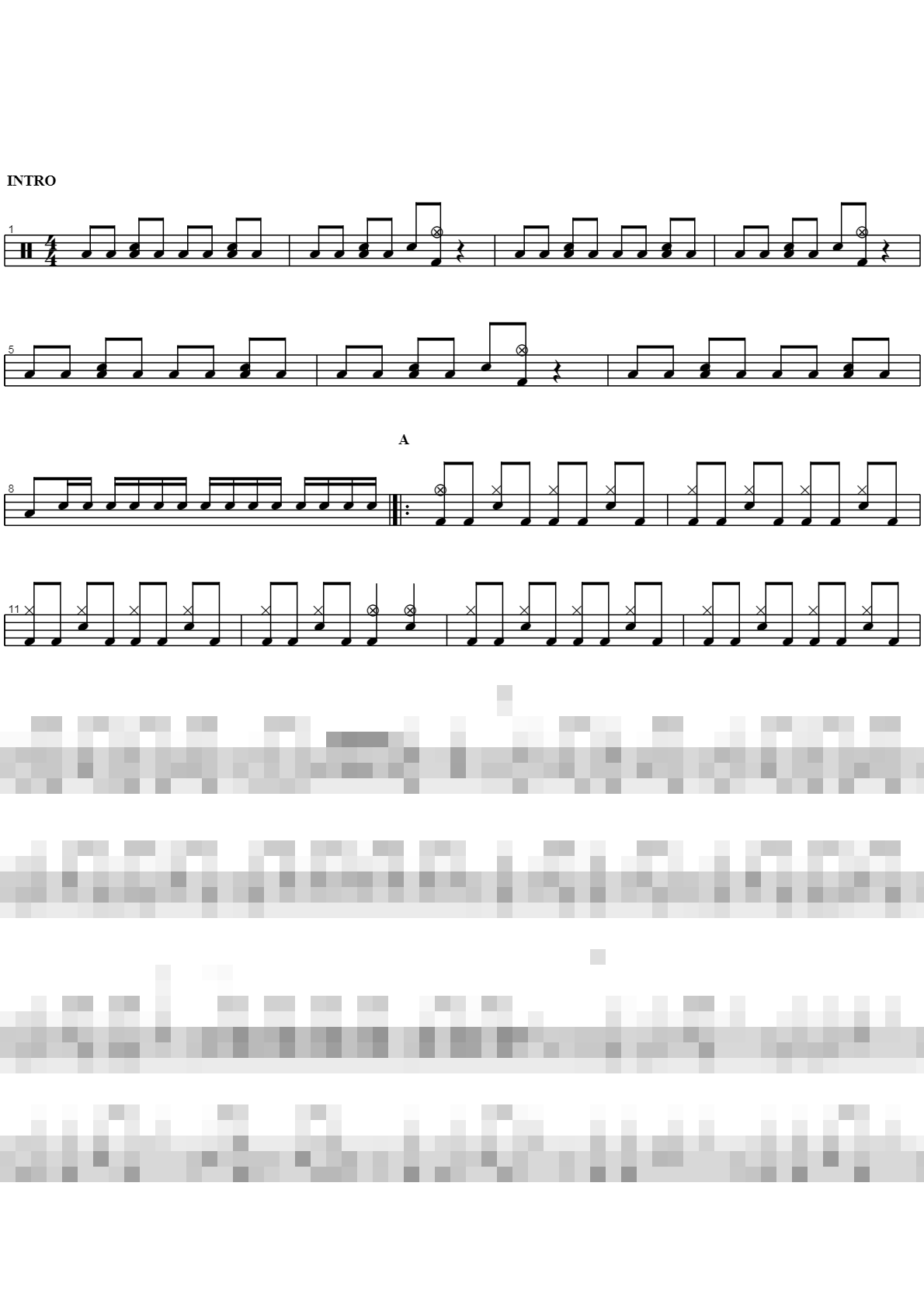 Heartbreaker Sheet Music Preview