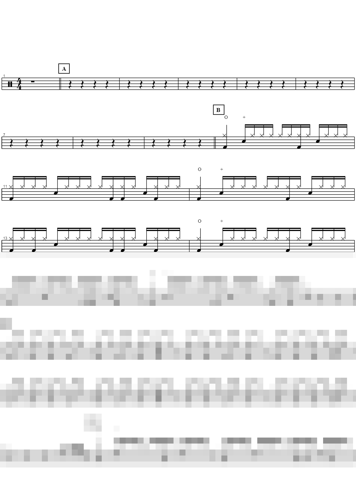 Fuckin Perfect Sheet Music Preview
