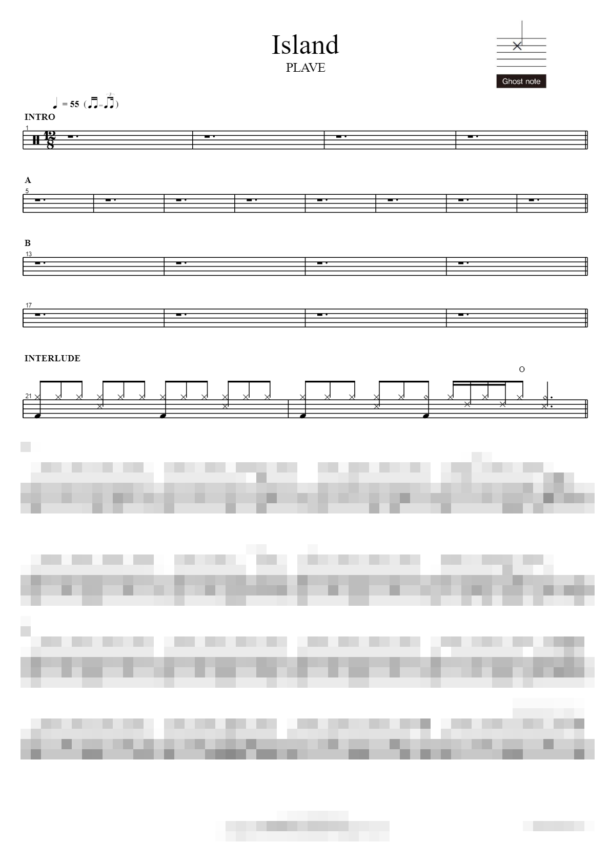 Island Sheet Music Preview