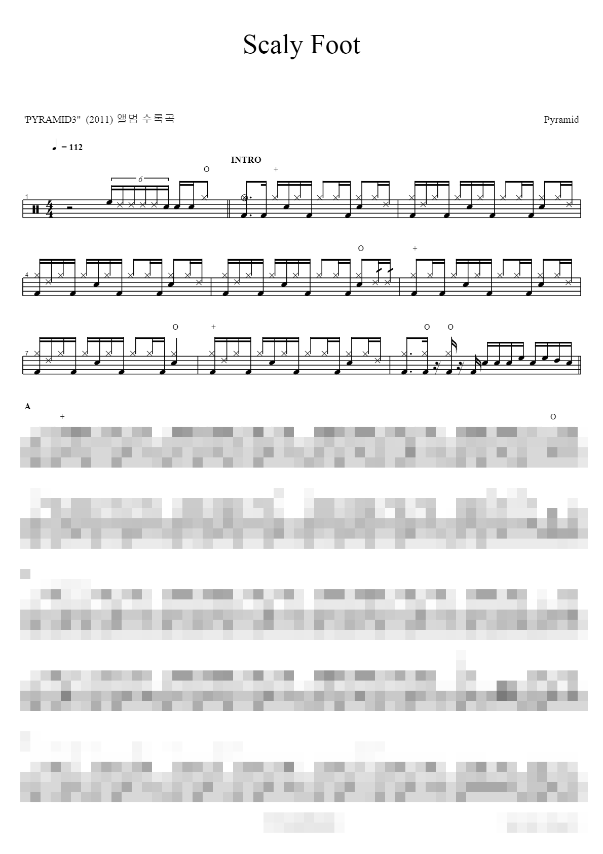Scaly Foot Sheet Music Preview