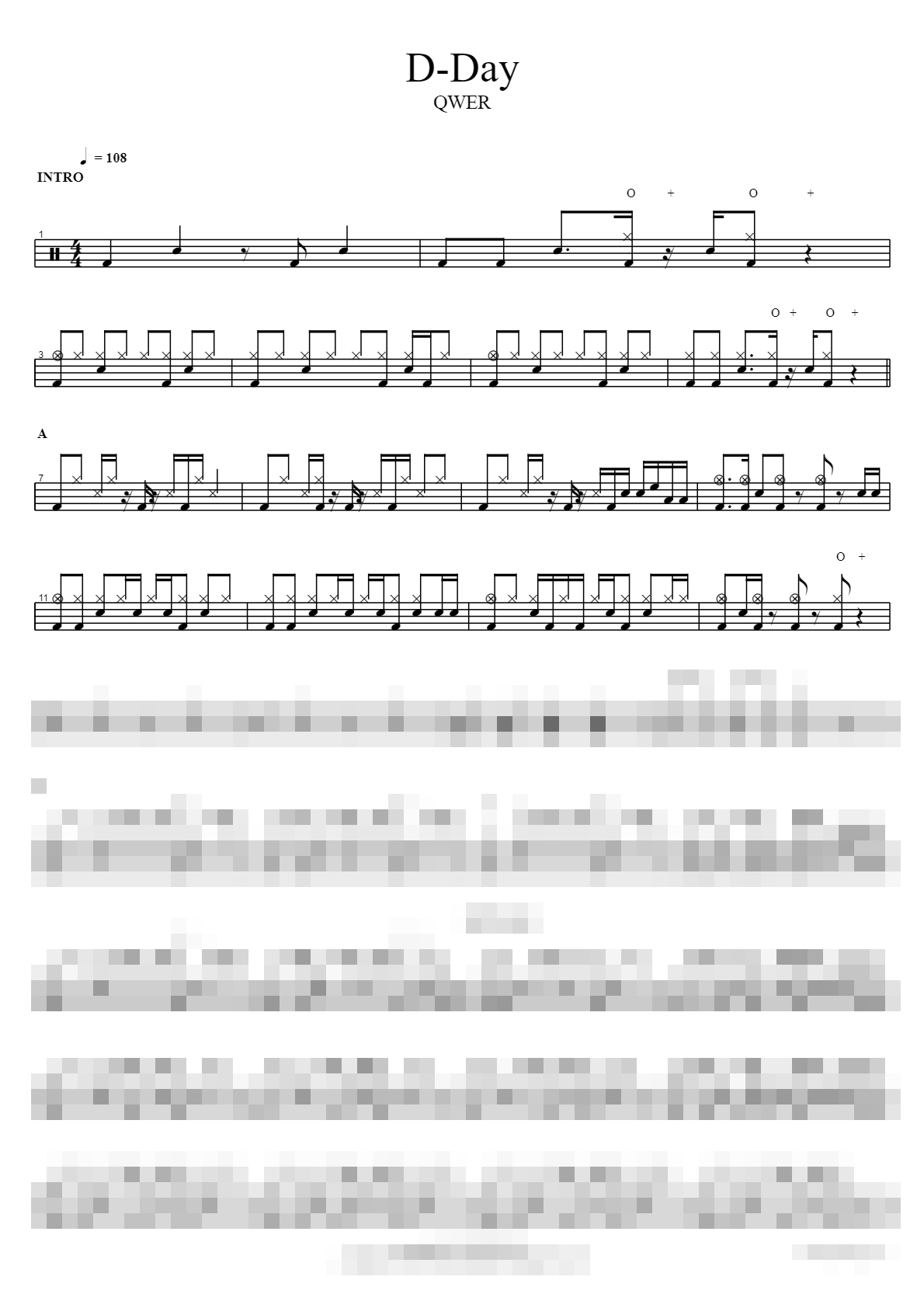 Day Sheet Music Preview
