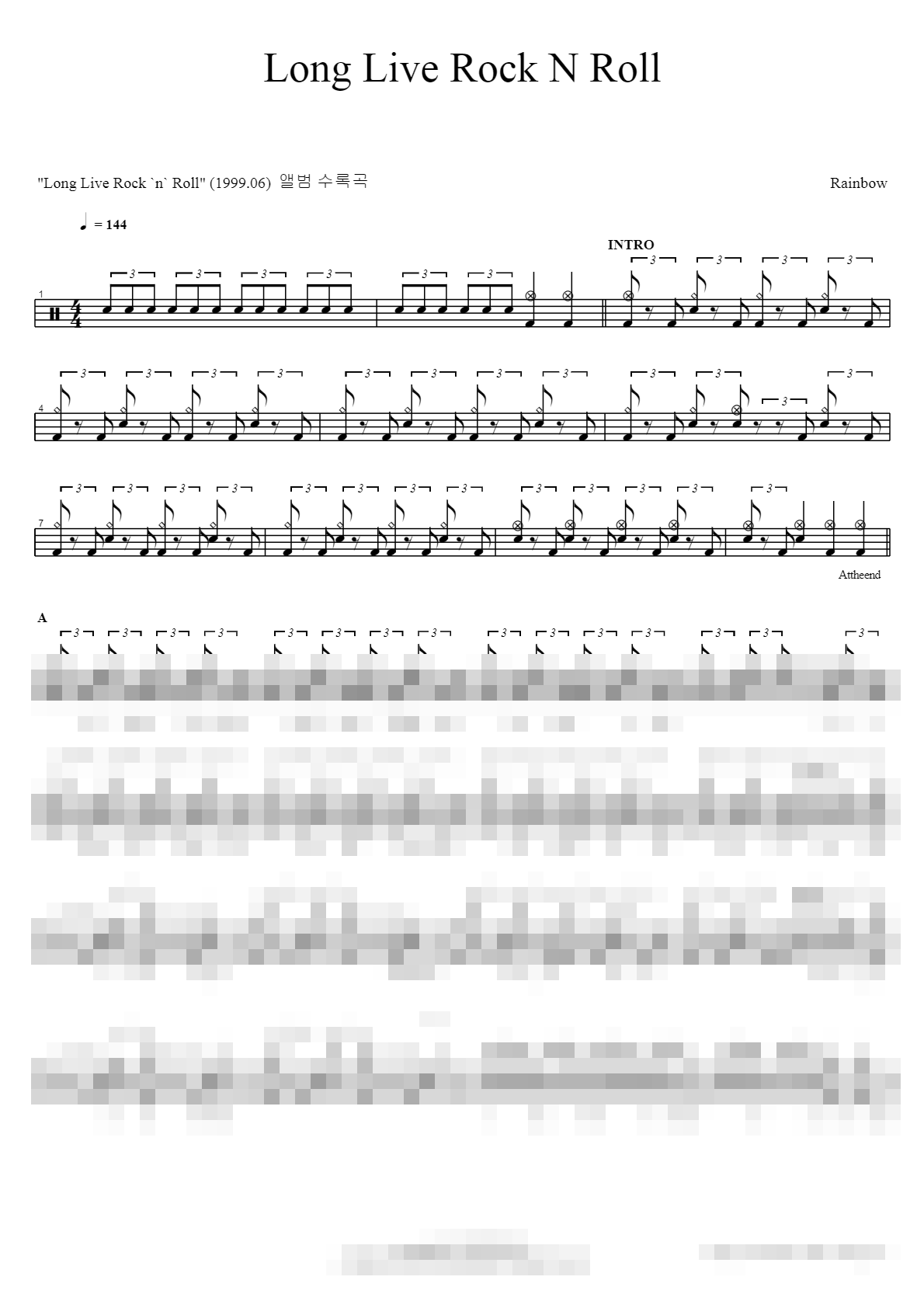 Long Live Rock N Roll Sheet Music Preview