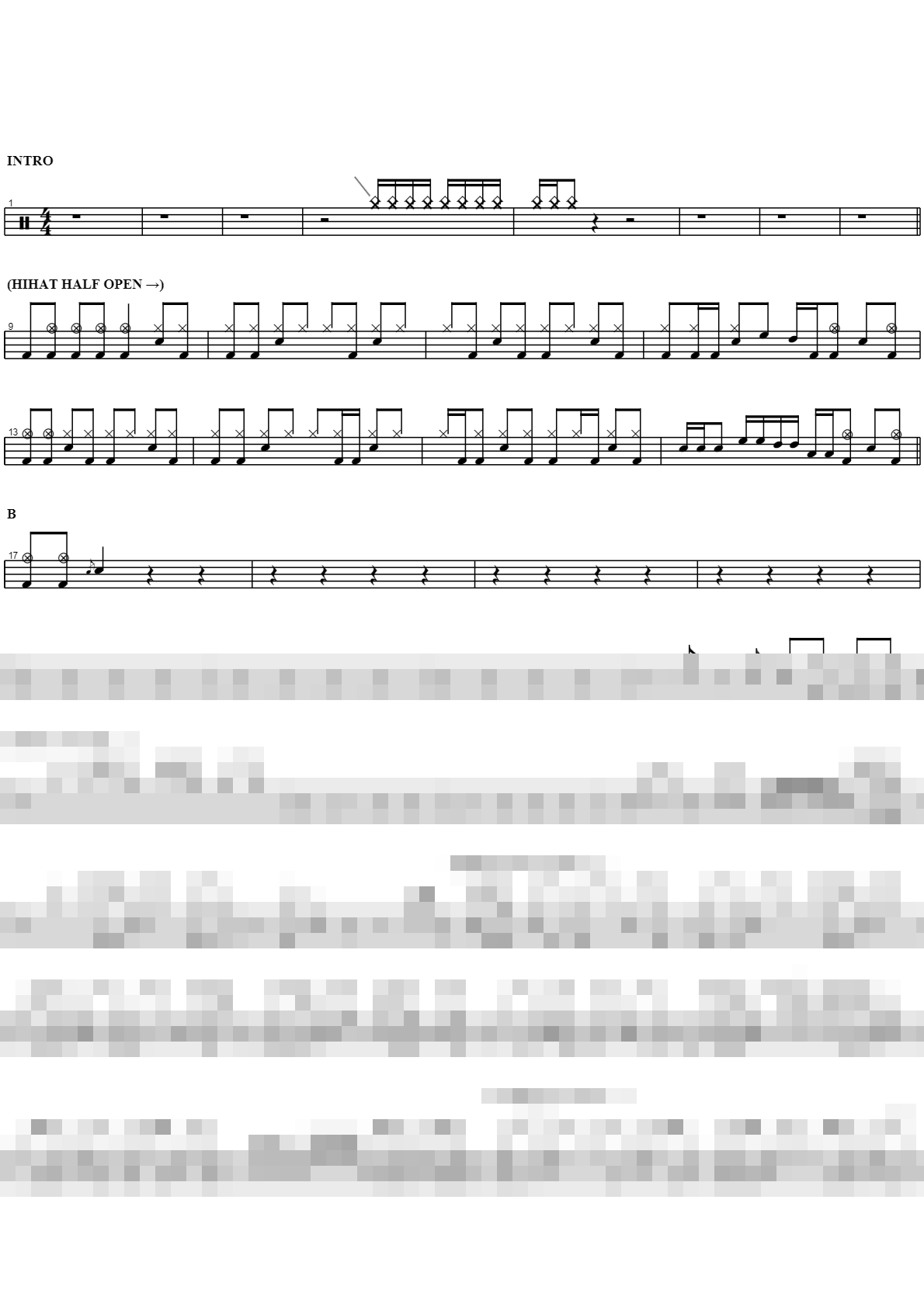 JESUS THE SAME Sheet Music Preview