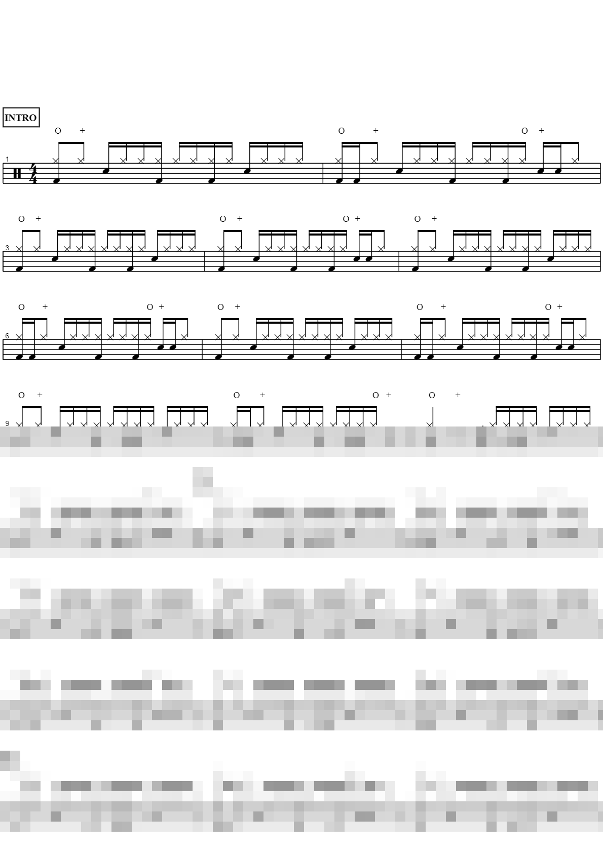 umbrella Sheet Music Preview