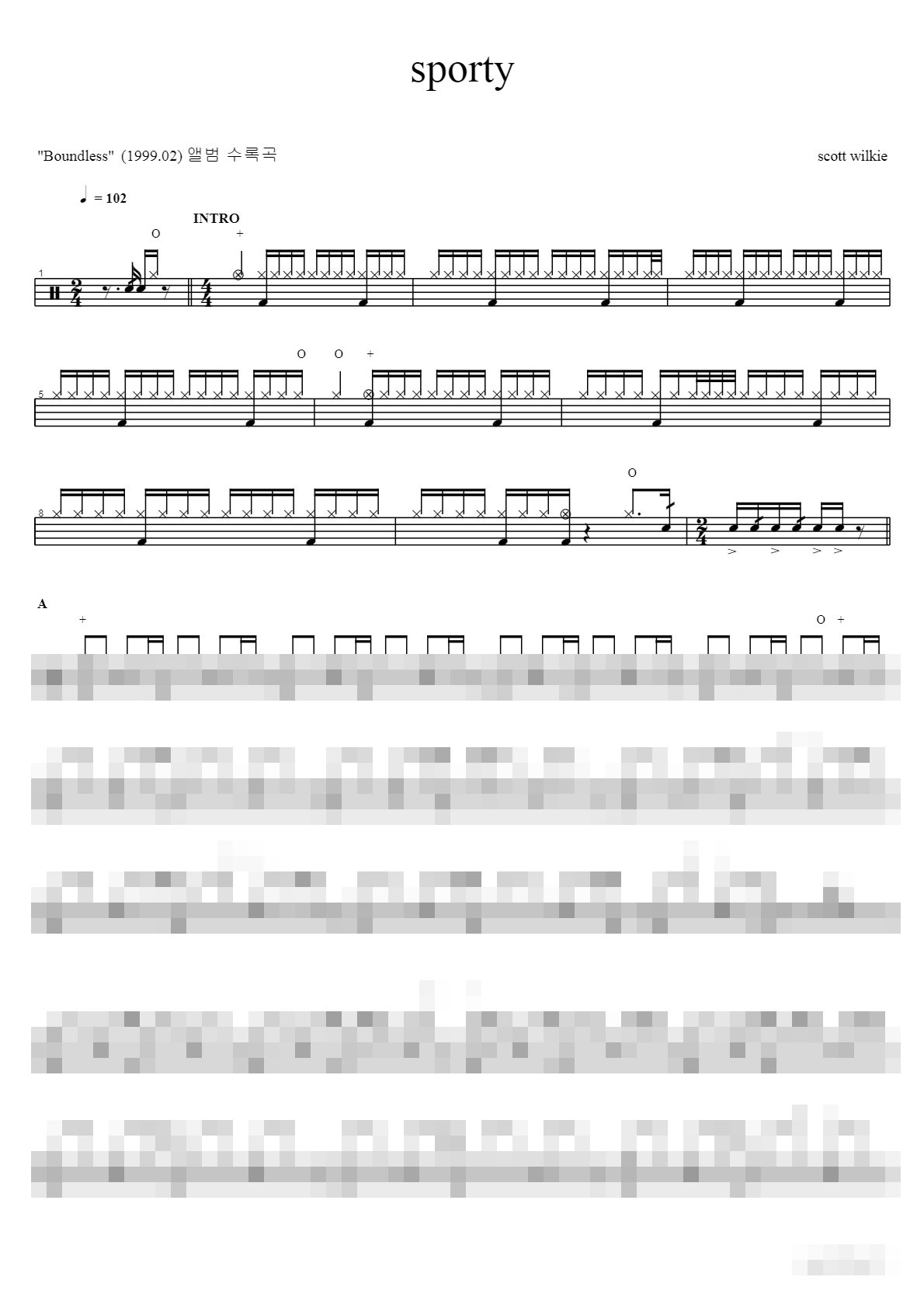 sporty Sheet Music Preview