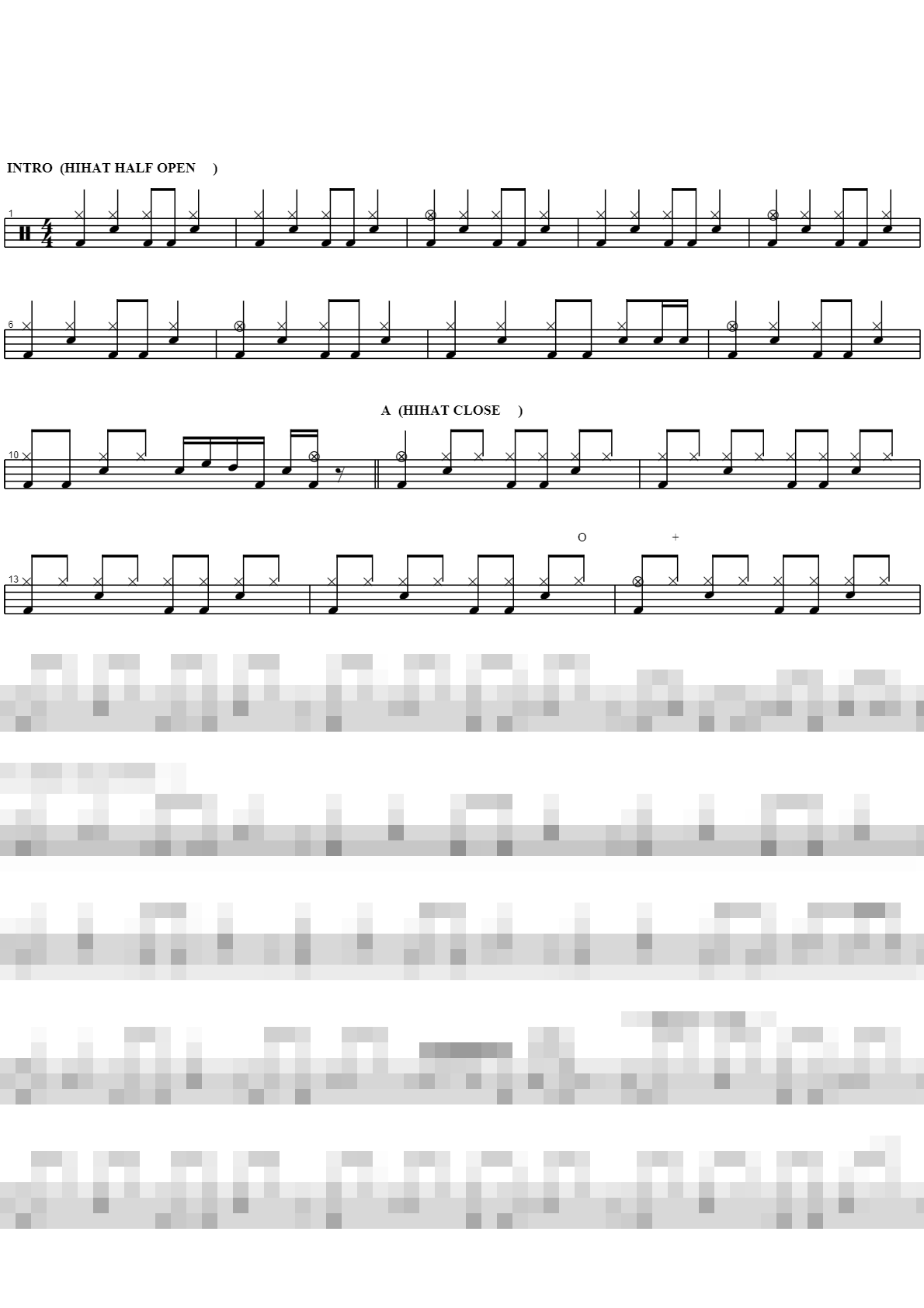 Rise Above This Sheet Music Preview