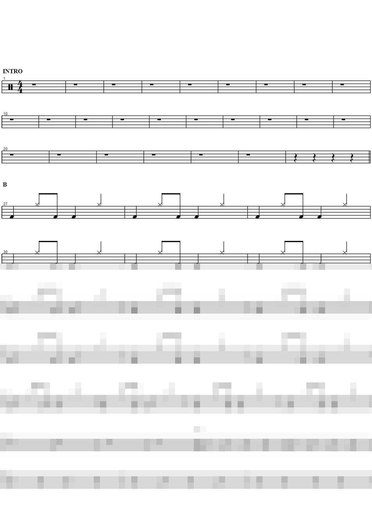 Mrs. Robinson Sheet Music Preview
