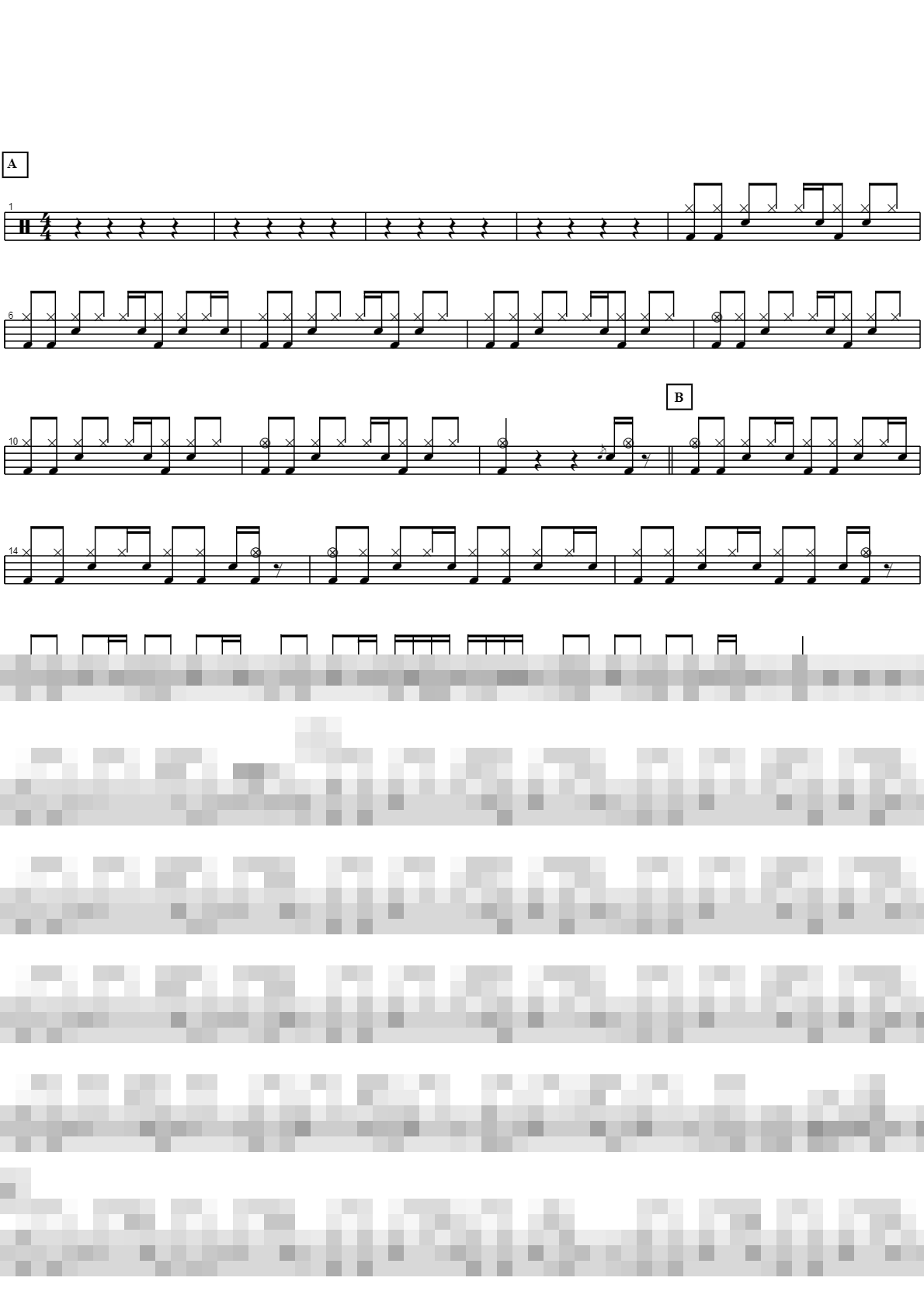 Welcome to my life Sheet Music Preview