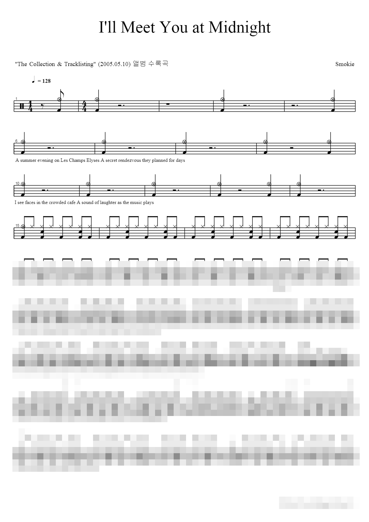 I'll Meet You at Midnight Sheet Music Preview