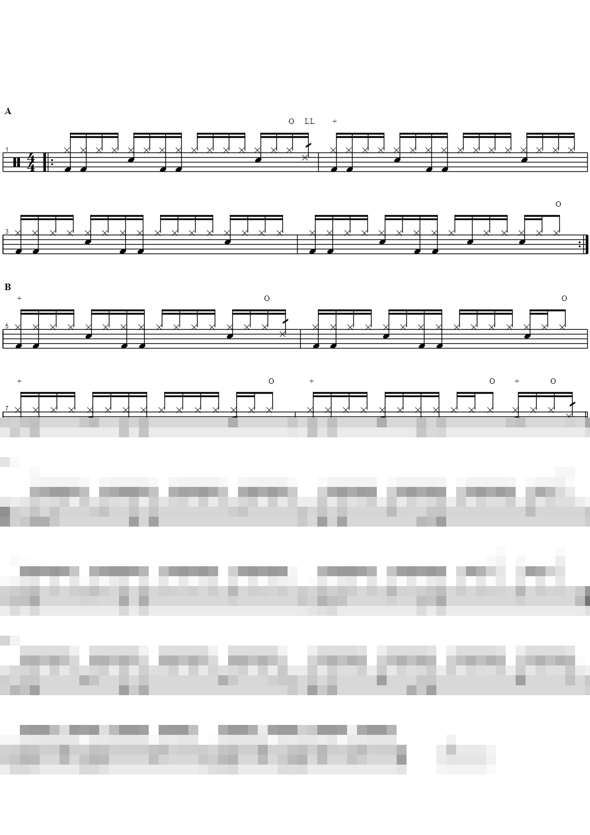 Soul Funk Sheet Music Preview