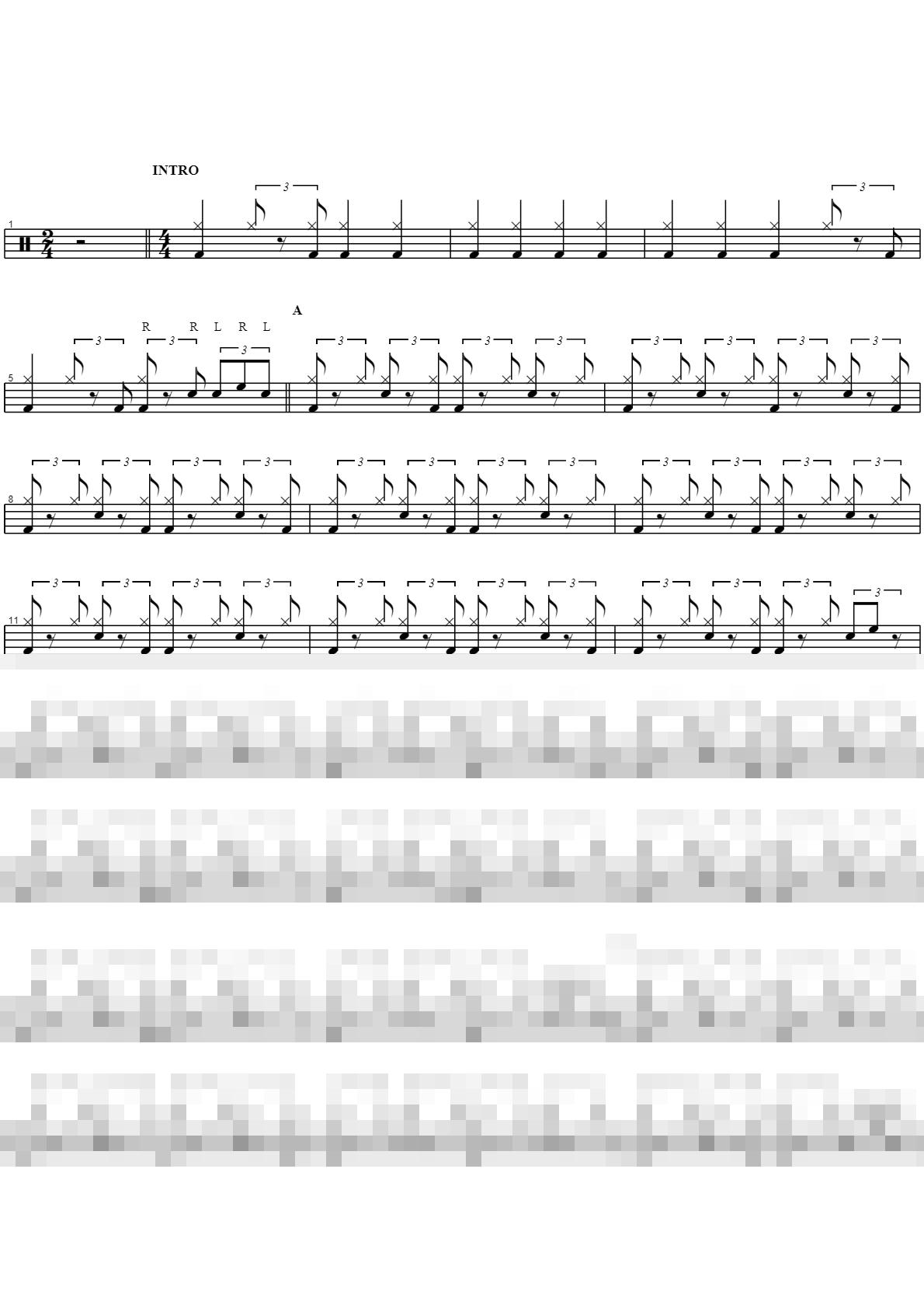 A Place In The Sun Sheet Music Preview