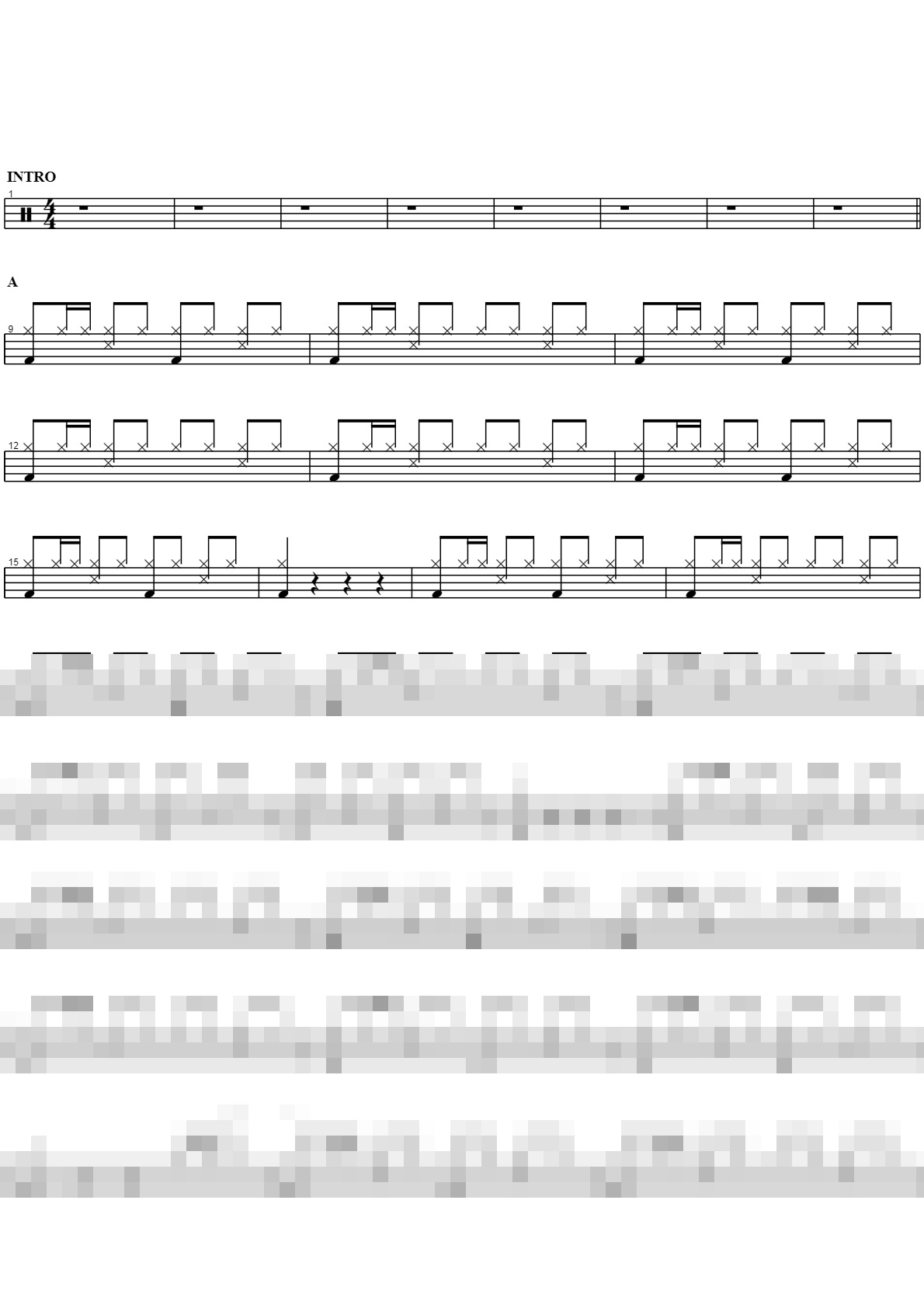 Shape Of My Heart Sheet Music Preview