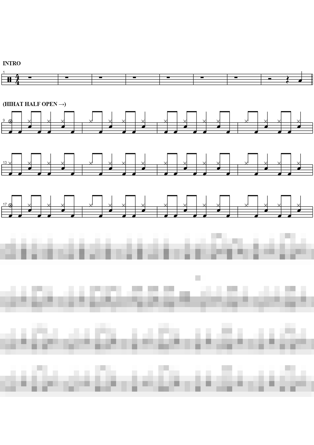 Fantasy Sheet Music Preview