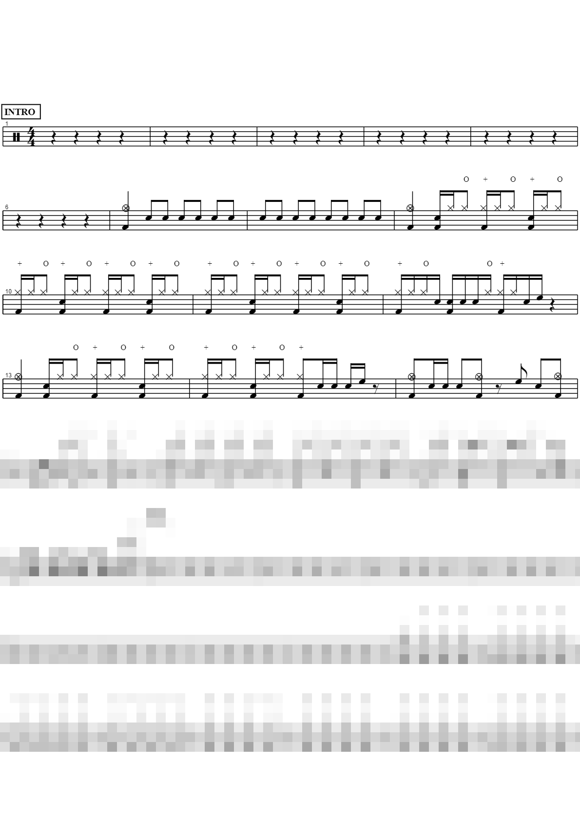 kimino shiranai monogatari Sheet Music Preview