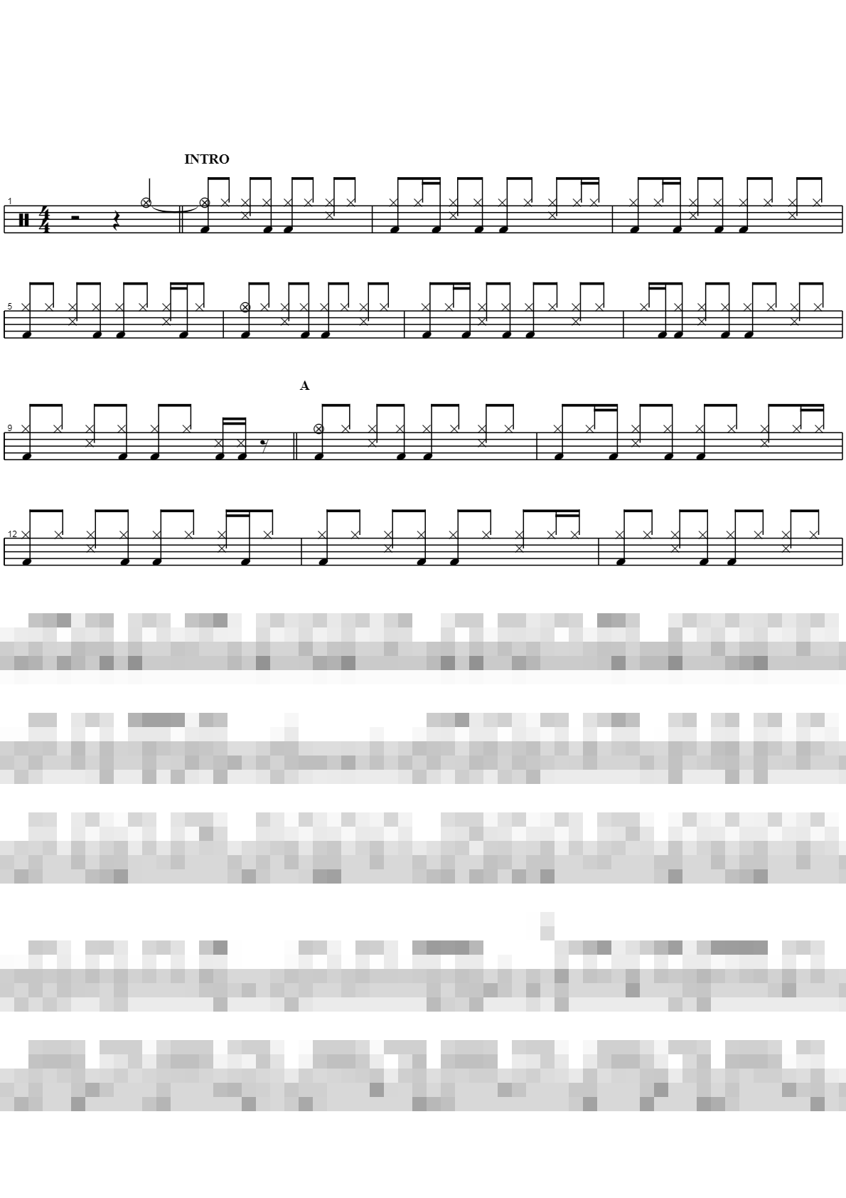 Maybe (Inst.) Sheet Music Preview
