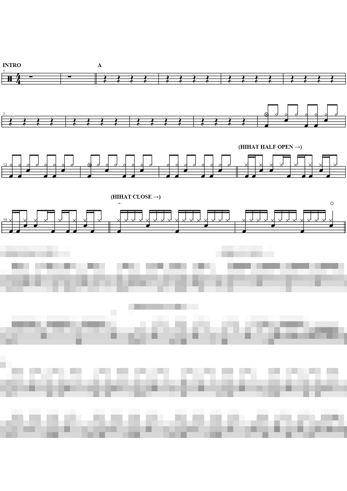 Little House Sheet Music Preview