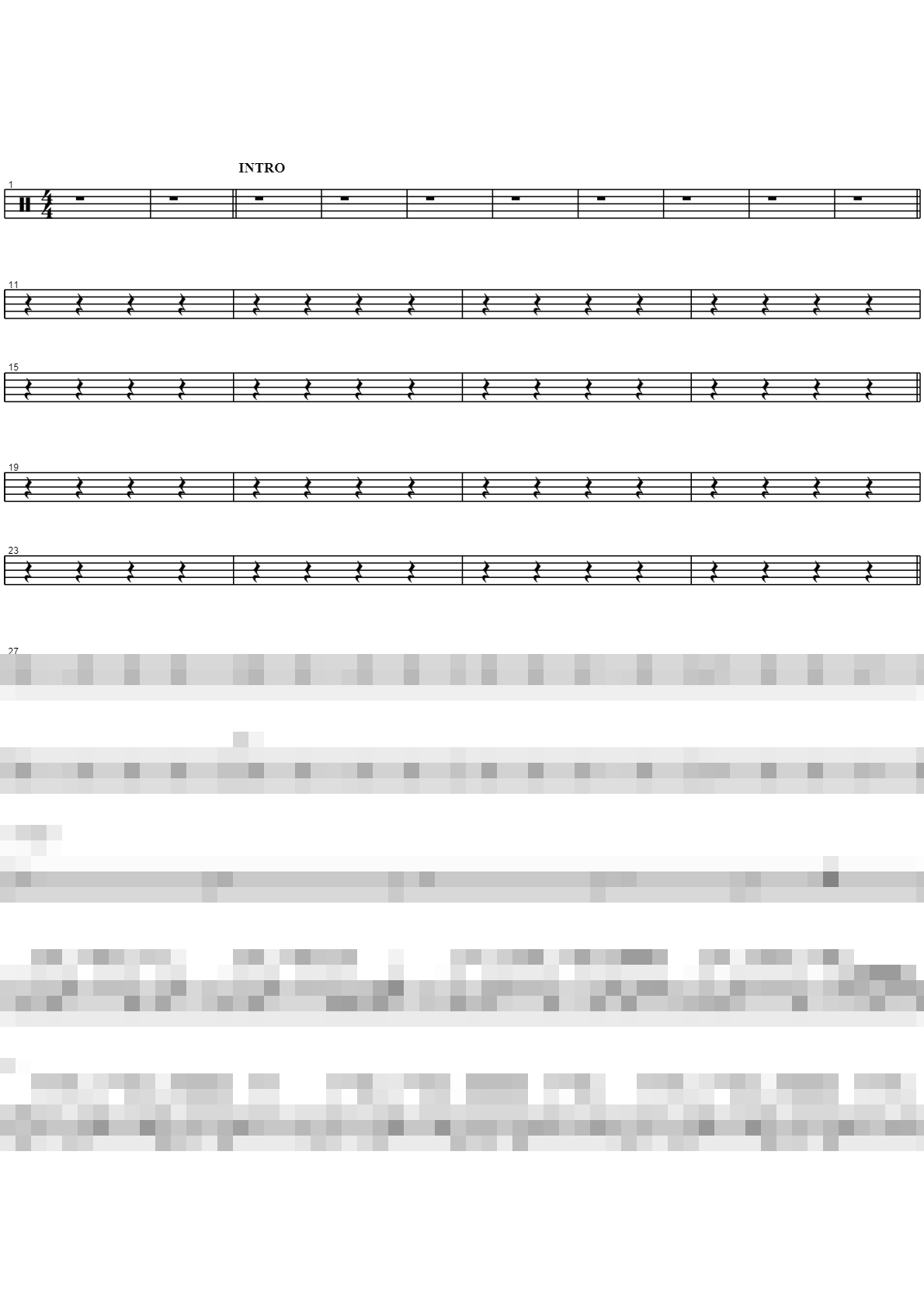 American Woman Sheet Music Preview