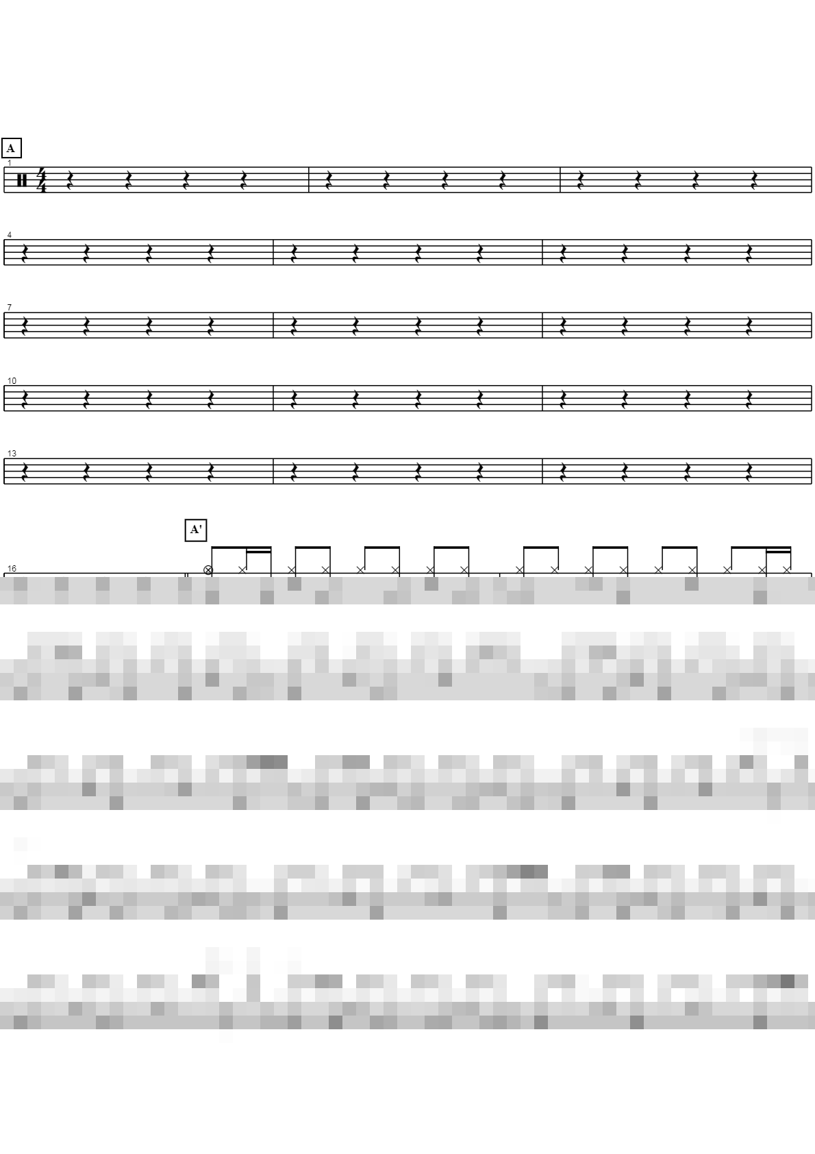 Talk You Down Sheet Music Preview