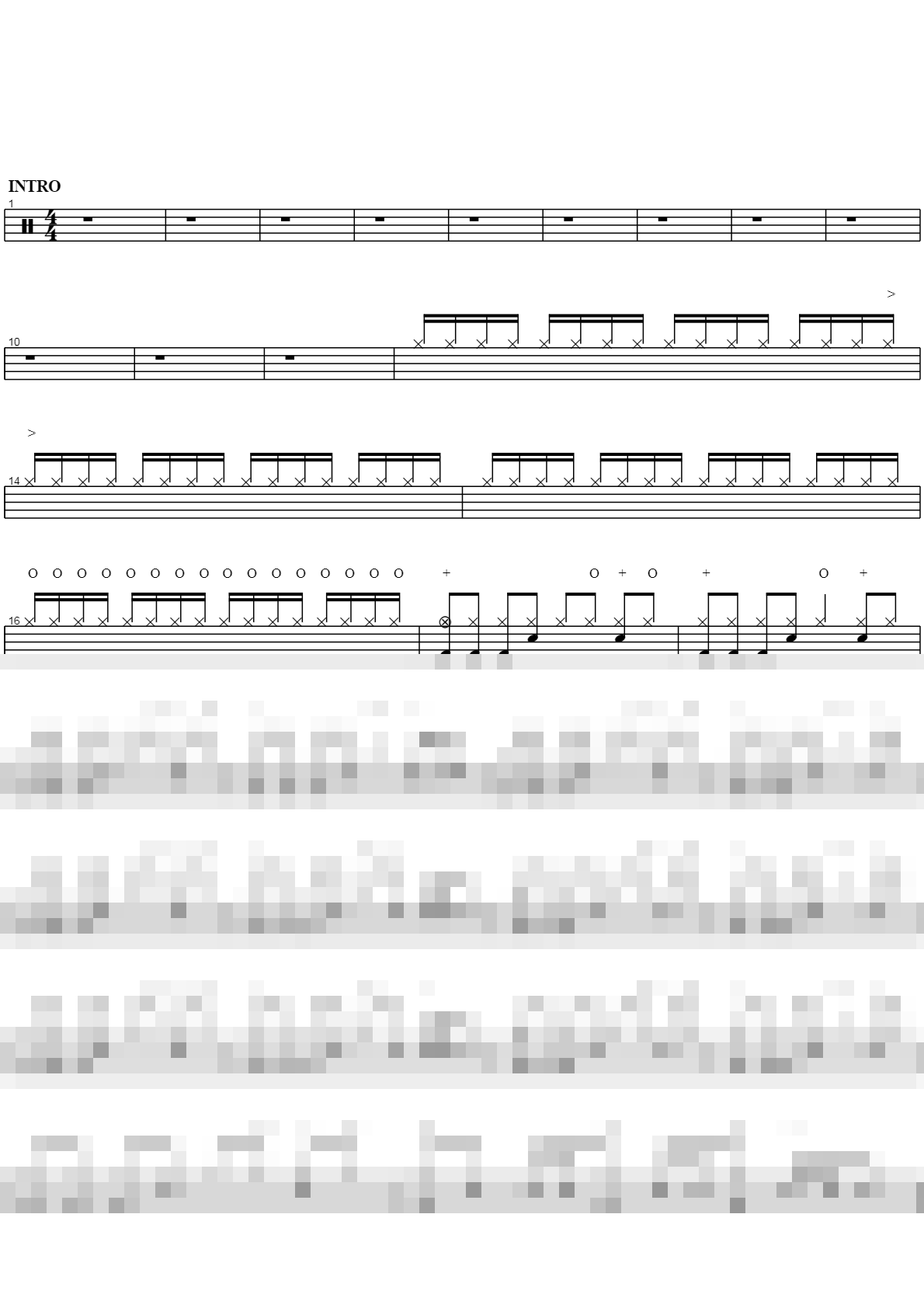 You Won`t Feel A Thing Sheet Music Preview