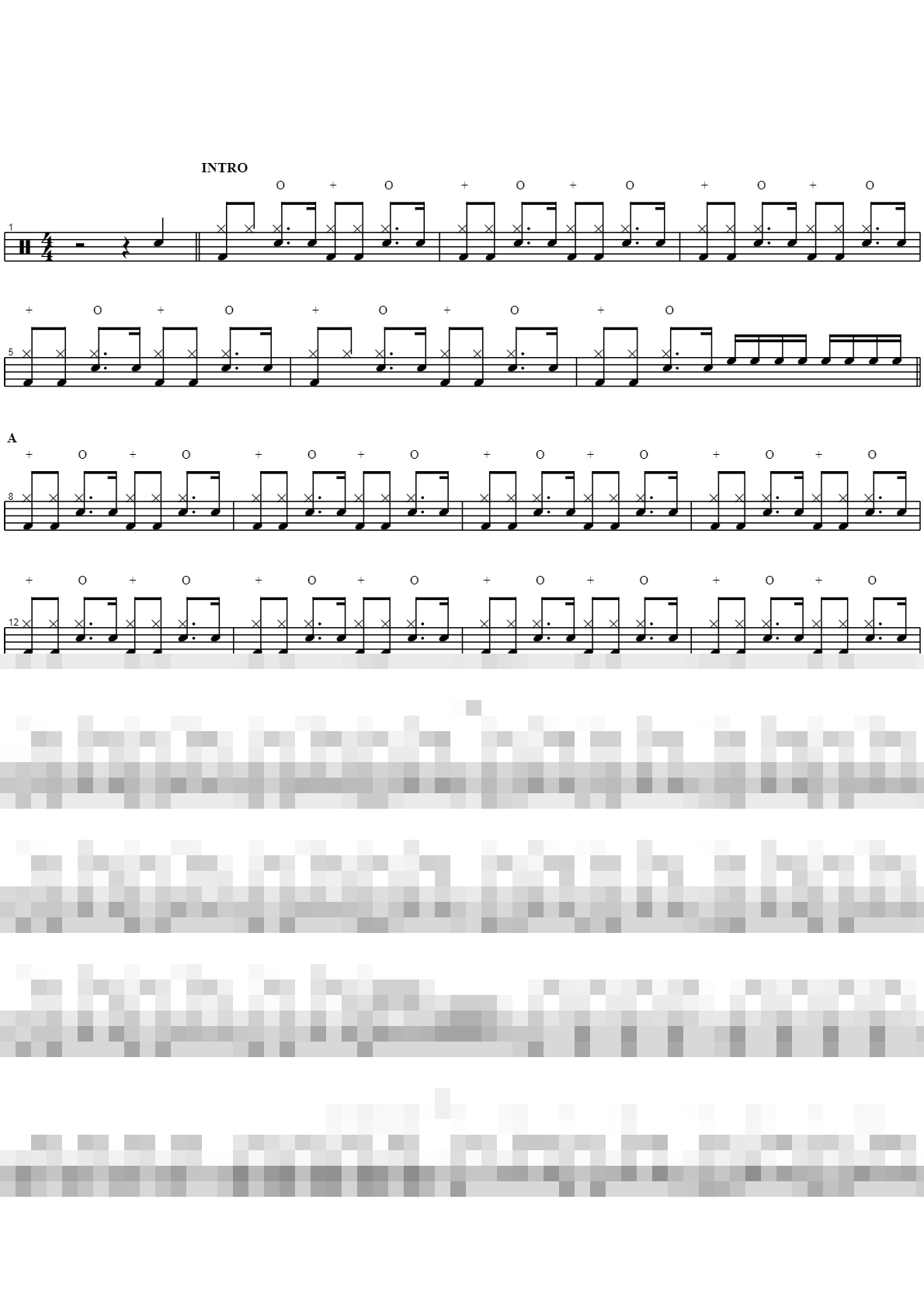 Dizzy Sheet Music Preview