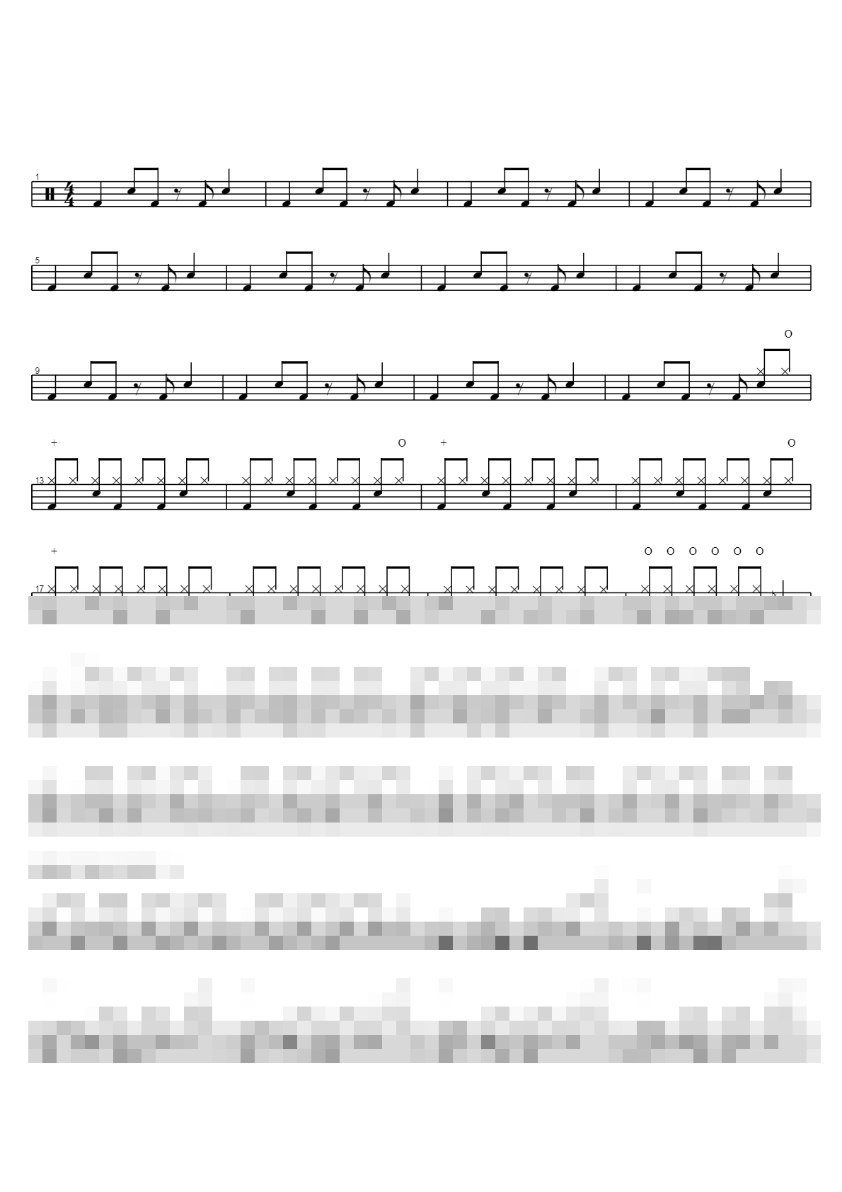 Mickey Sheet Music Preview
