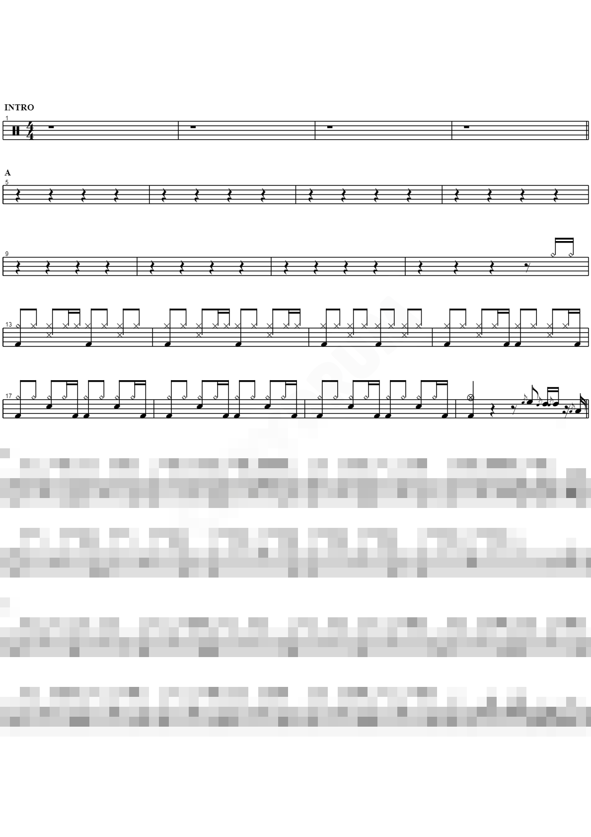 I Won't Hold You Back Sheet Music Preview