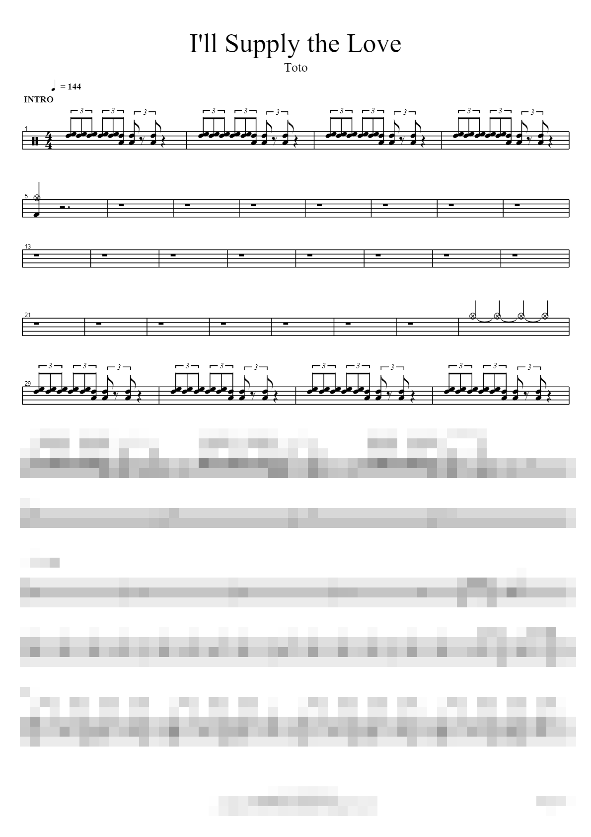 I'll Supply the Love Sheet Music Preview
