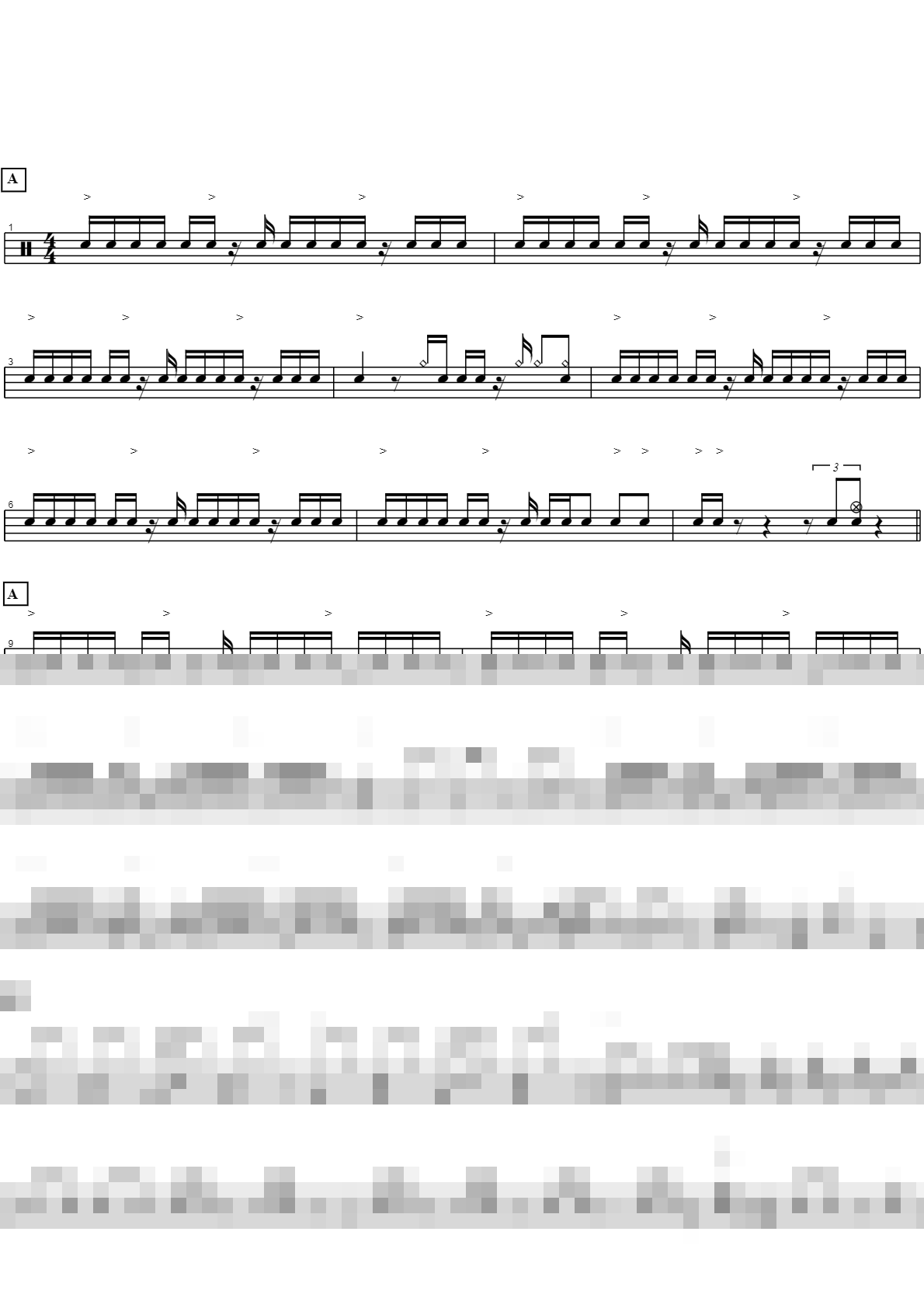 Pjut Sheet Music Preview