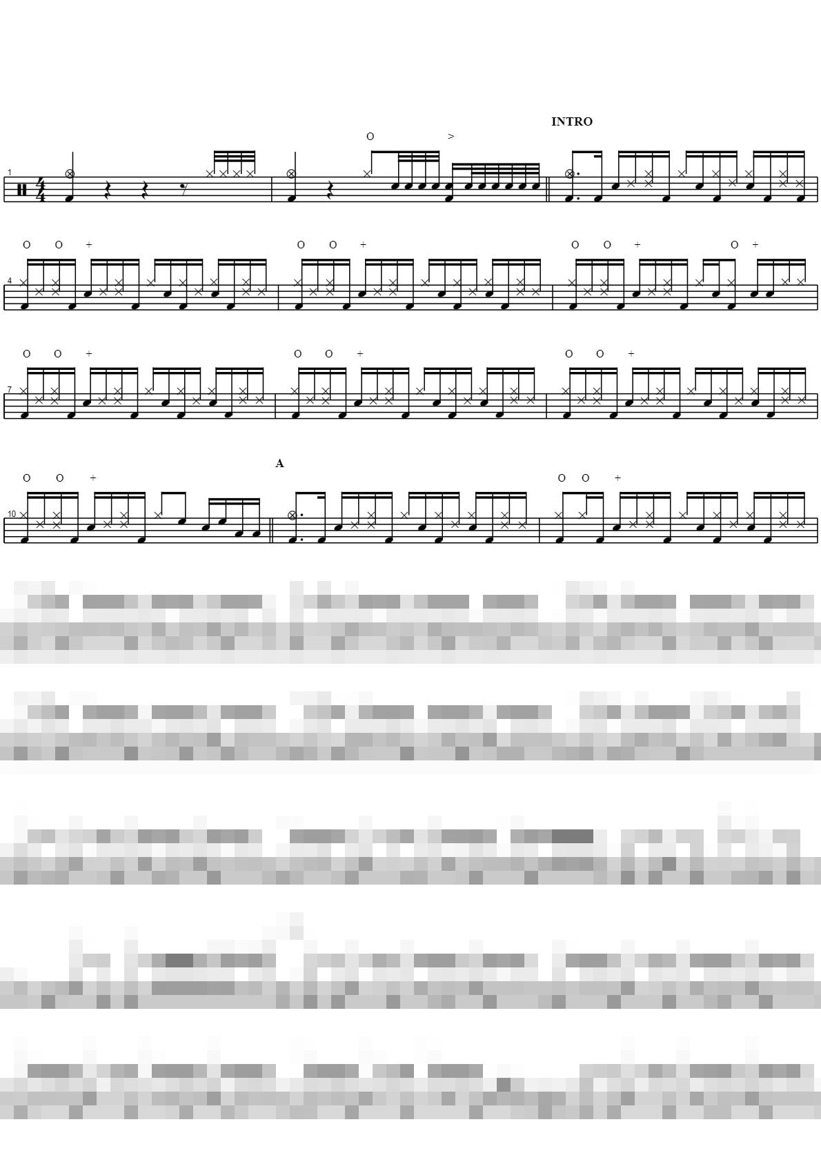 Medicine Sheet Music Preview