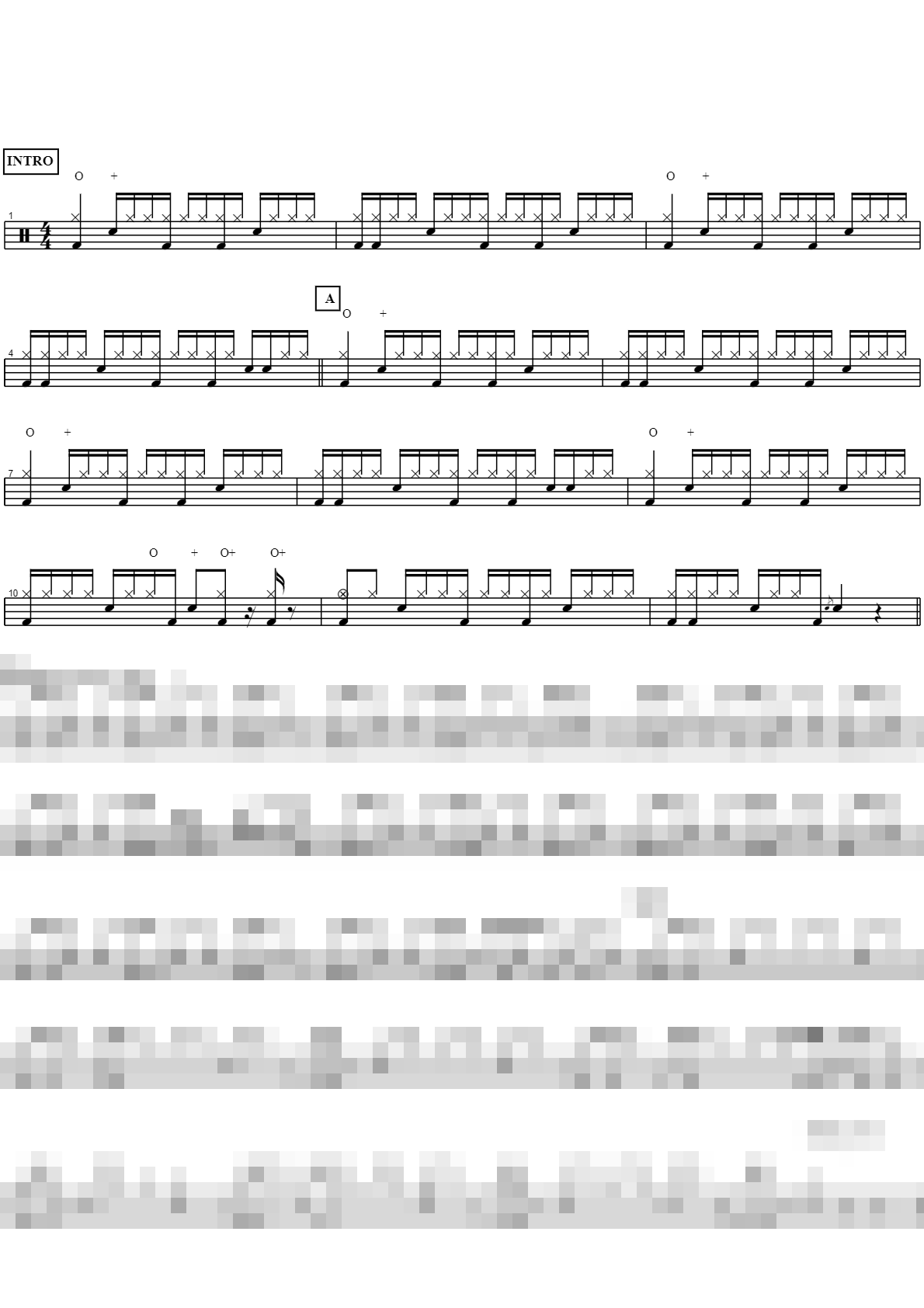 Umbrella Sheet Music Preview