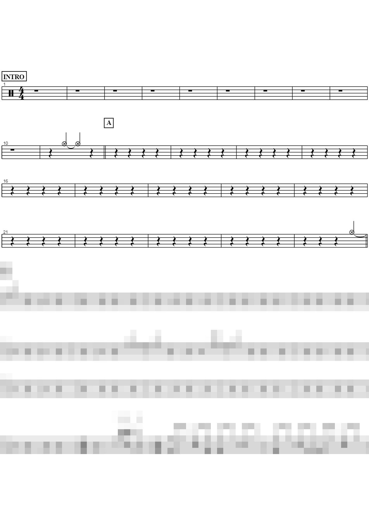 my all(dear my fan) Sheet Music Preview