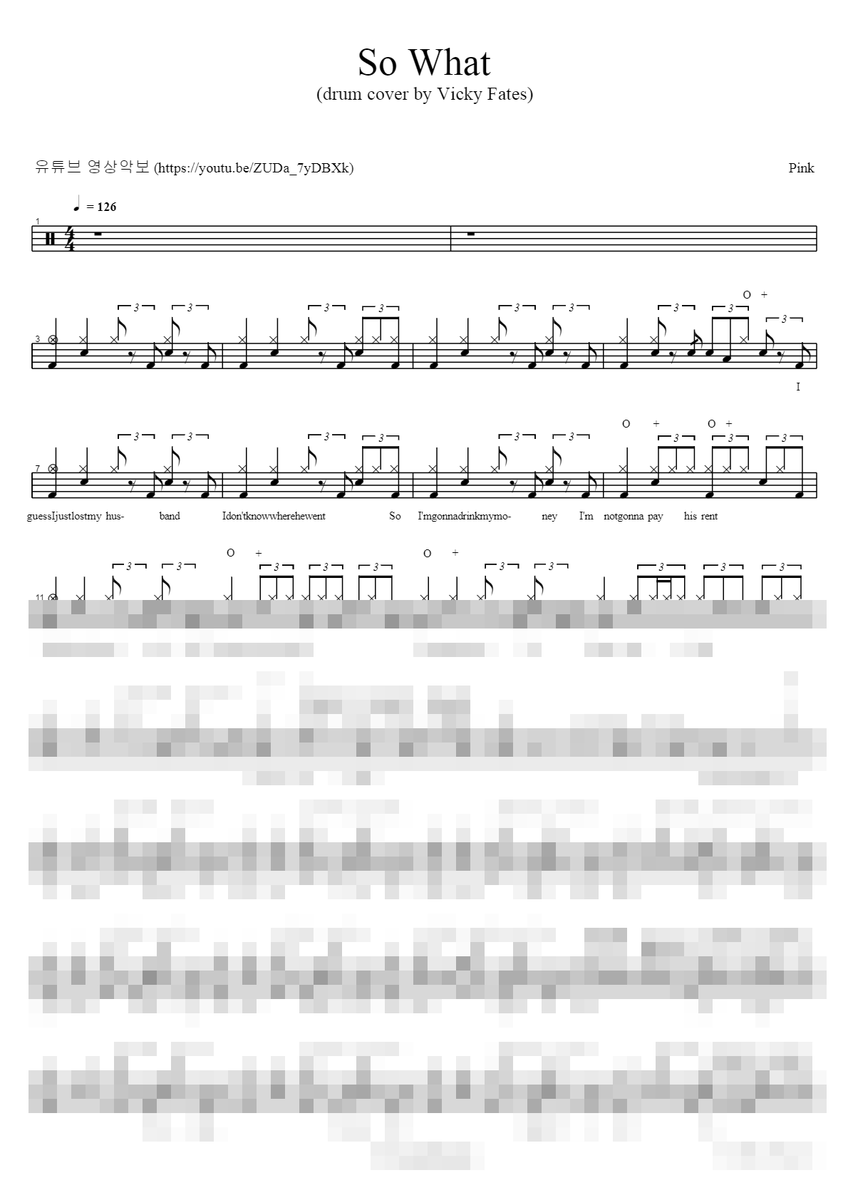So What Sheet Music Preview