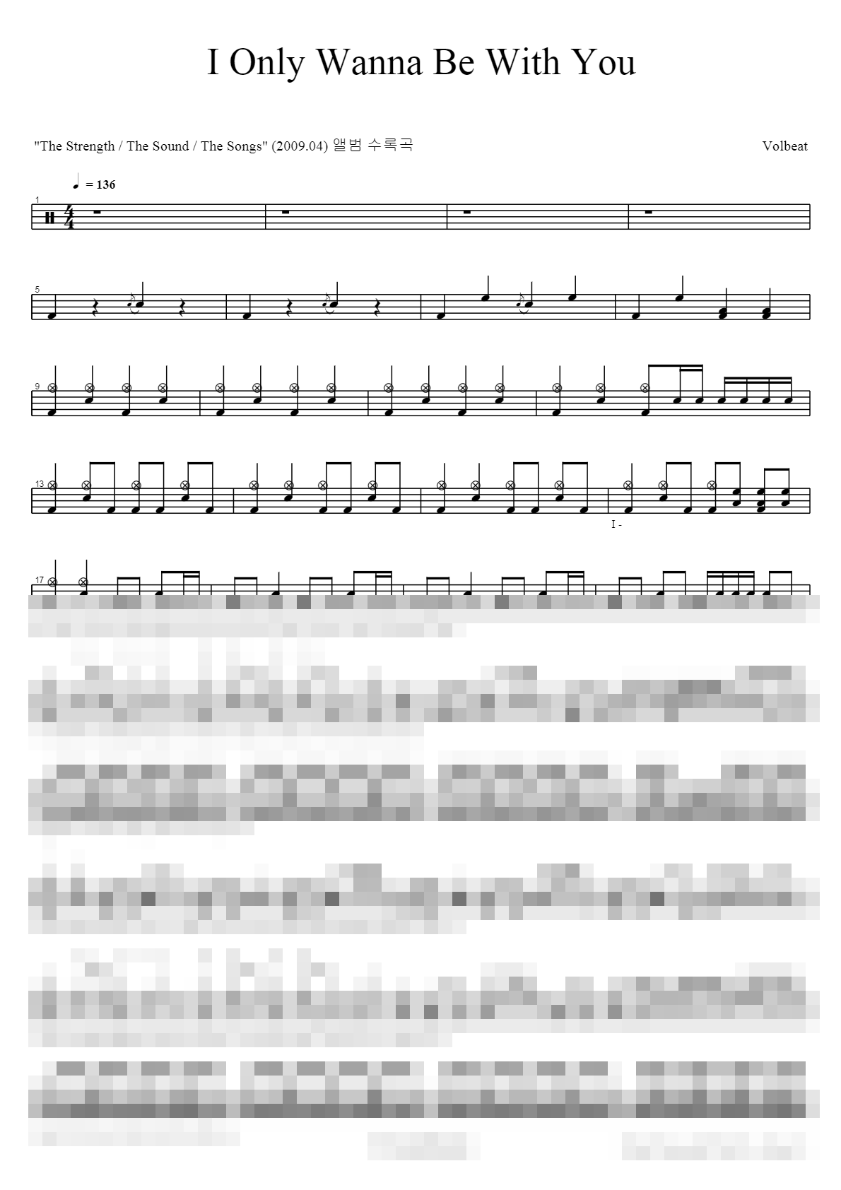 I Only Wanna Be With You Sheet Music Preview