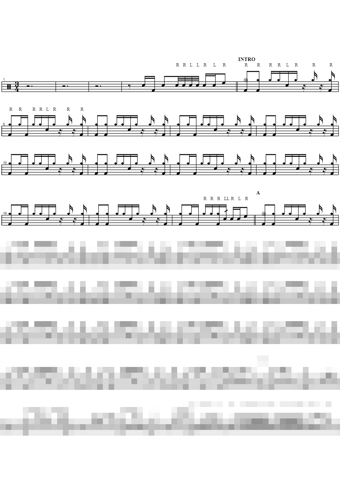 The Red city Sheet Music Preview