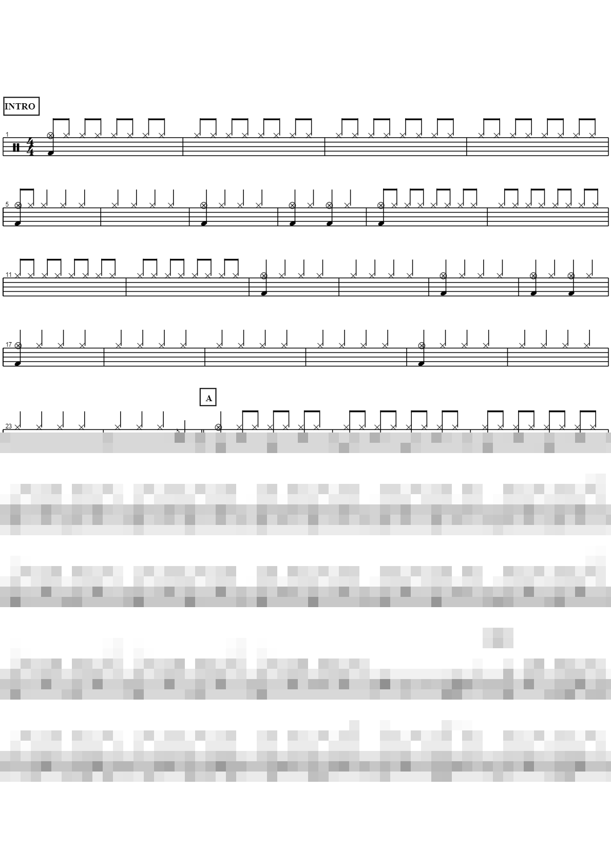 It`s Raining Men Sheet Music Preview