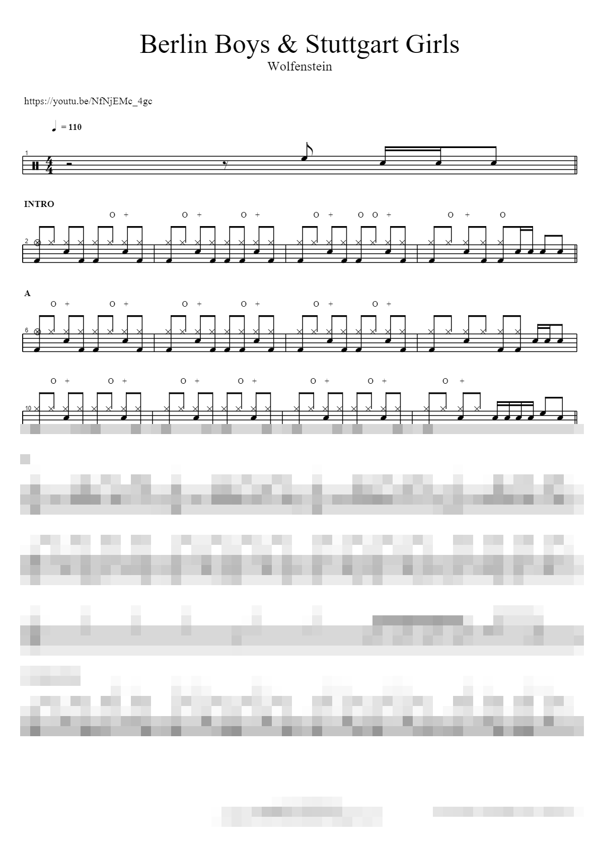 Berlin Boys & Stuttgart Girls Sheet Music Preview