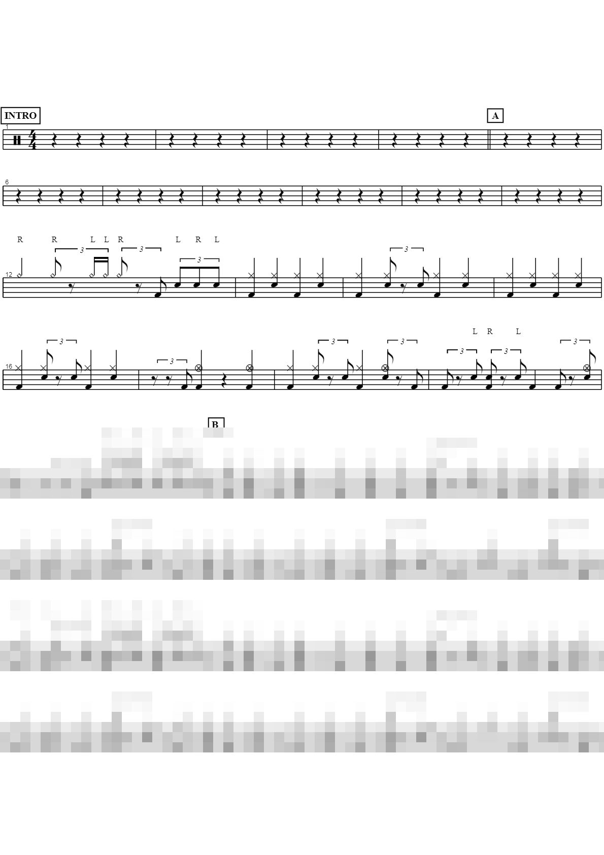 그녀를 만나 Sheet Music Preview