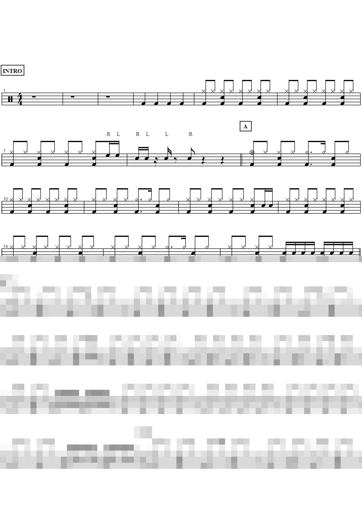 피어나 Sheet Music Preview